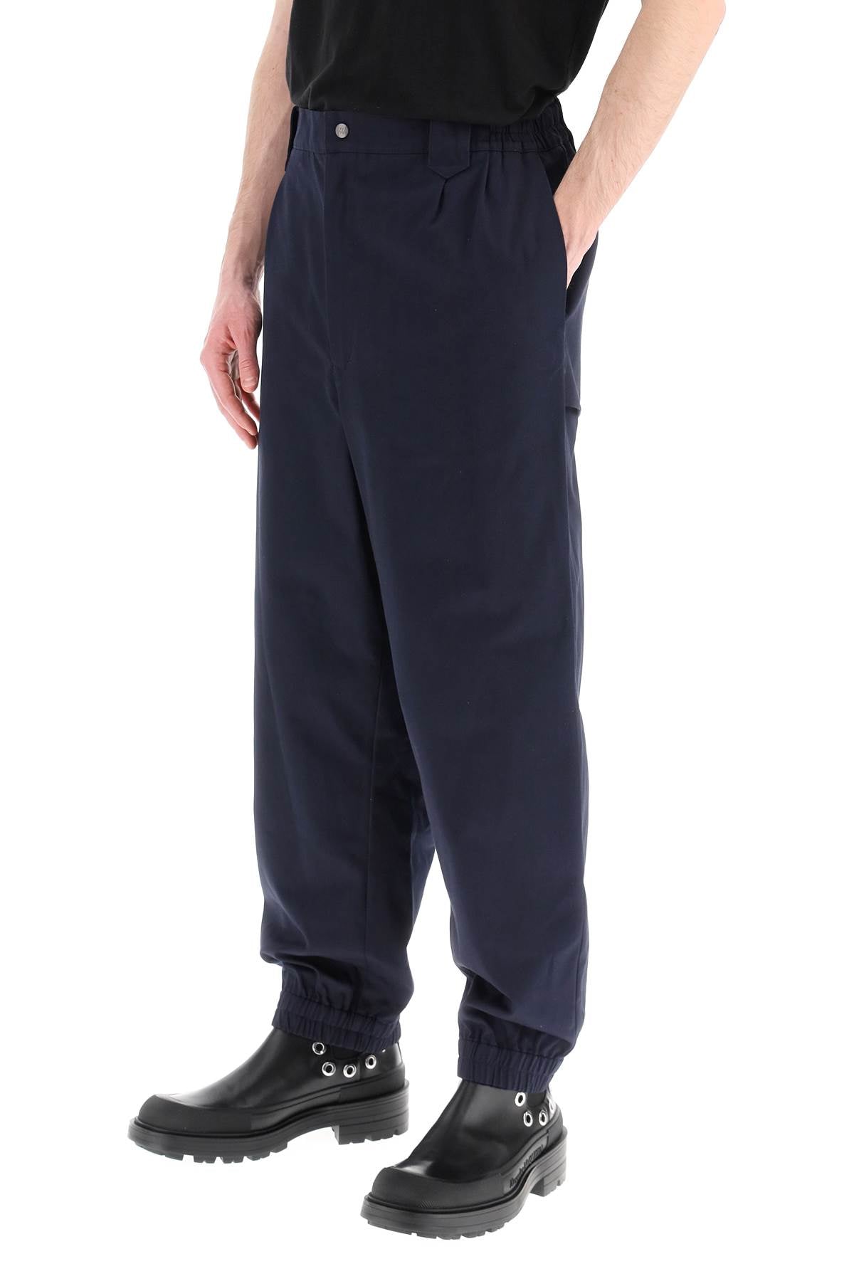 Vivienne Westwood Cotton Combat Pants   Blue