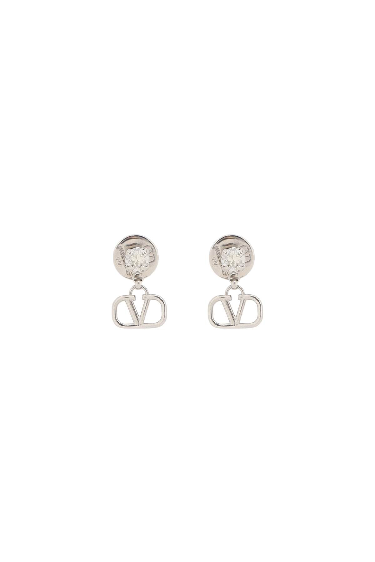 Valentino Garavani vlogo signature crystal earrings