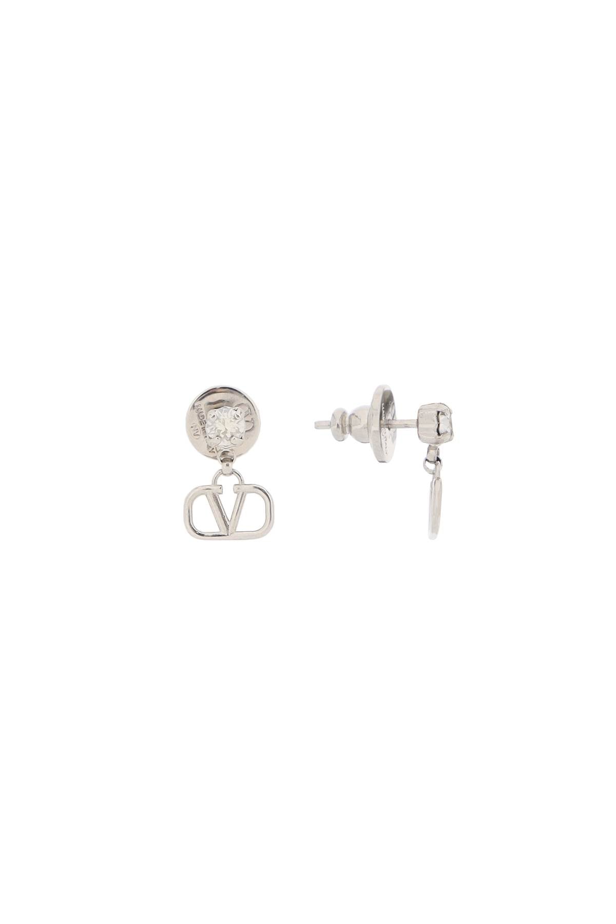 Valentino Garavani vlogo signature crystal earrings