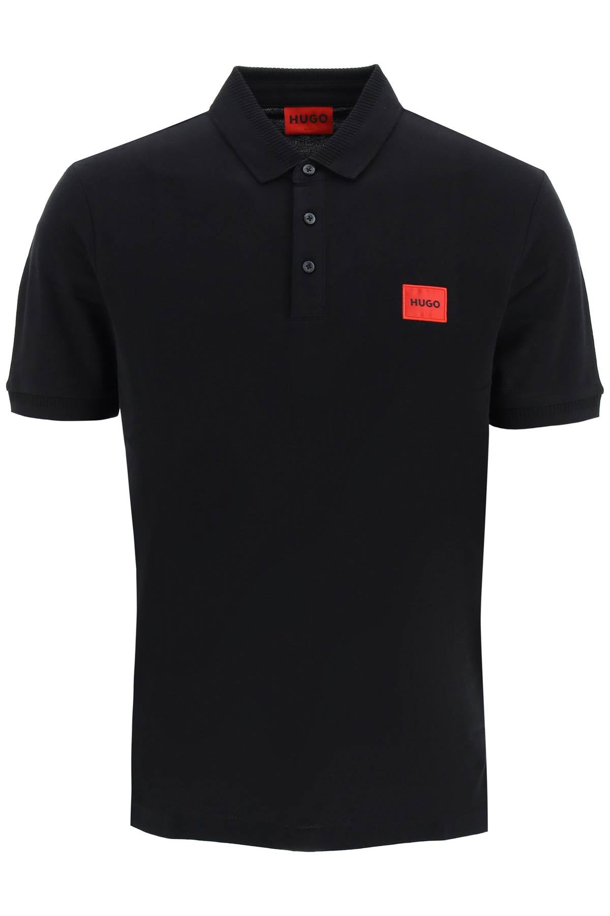 Hugo polo shirt with logo patch