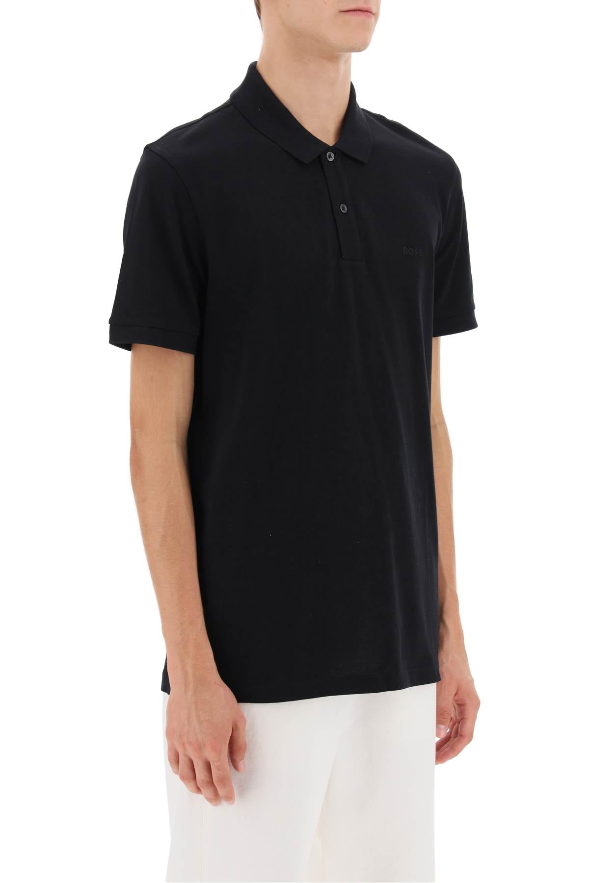 Boss organic cotton pallas polo shirt