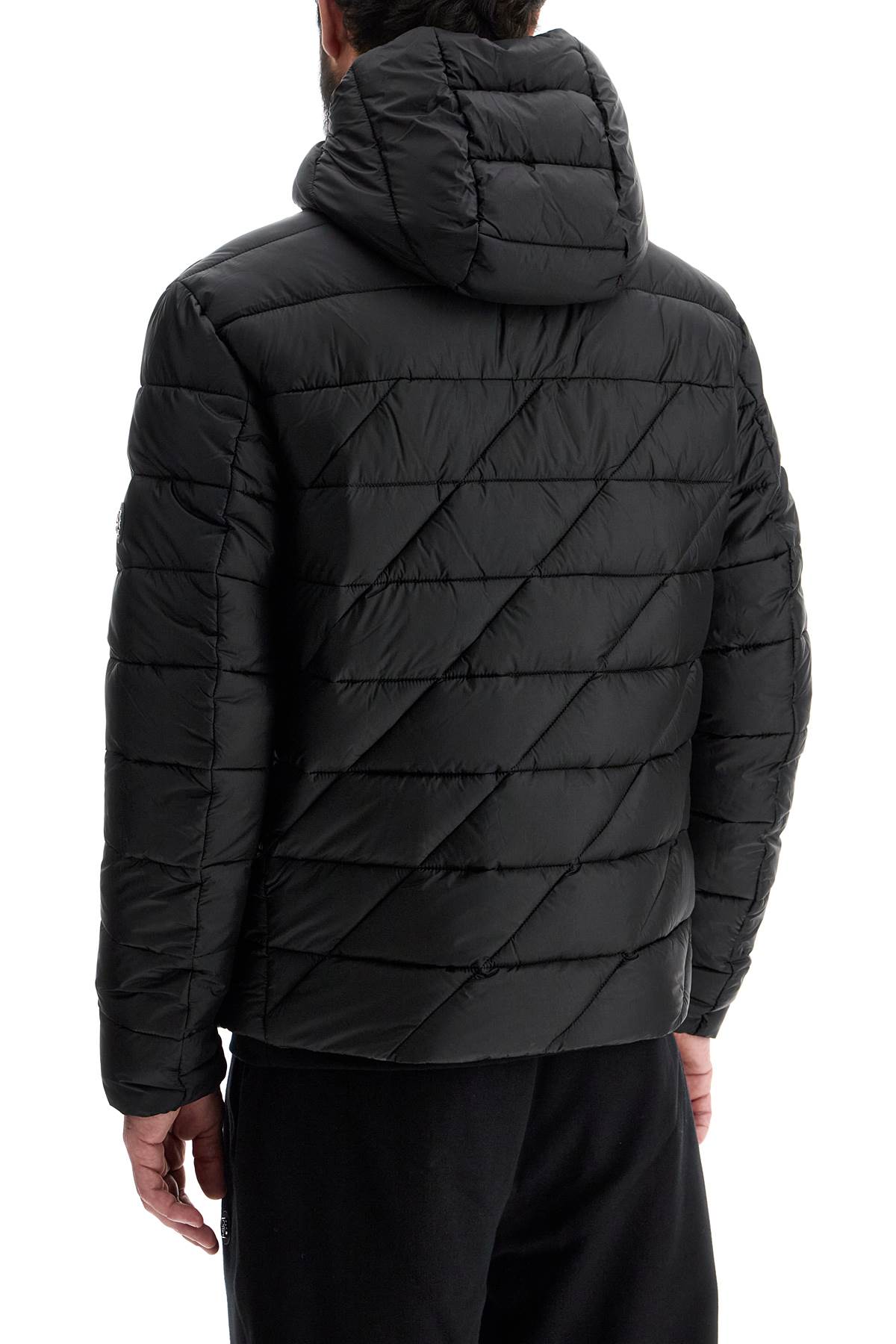 Boss lightweight down jacket with hood