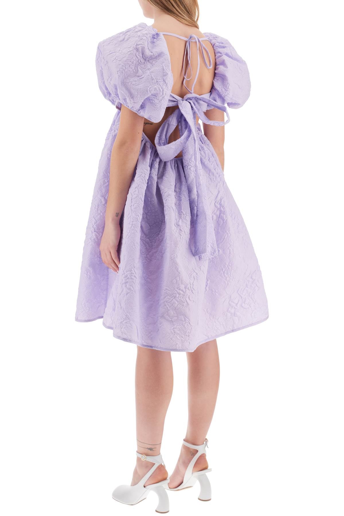 Cecilie Bahnsen 'Susanna' Short Dress   Purple