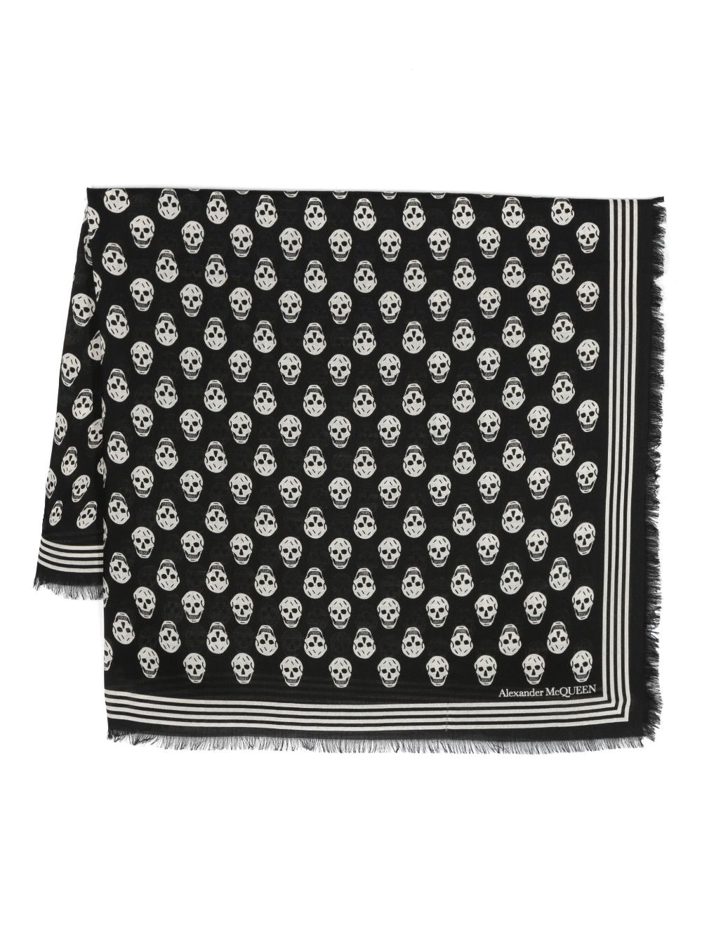 Alexander Mcqueen Scarfs Black