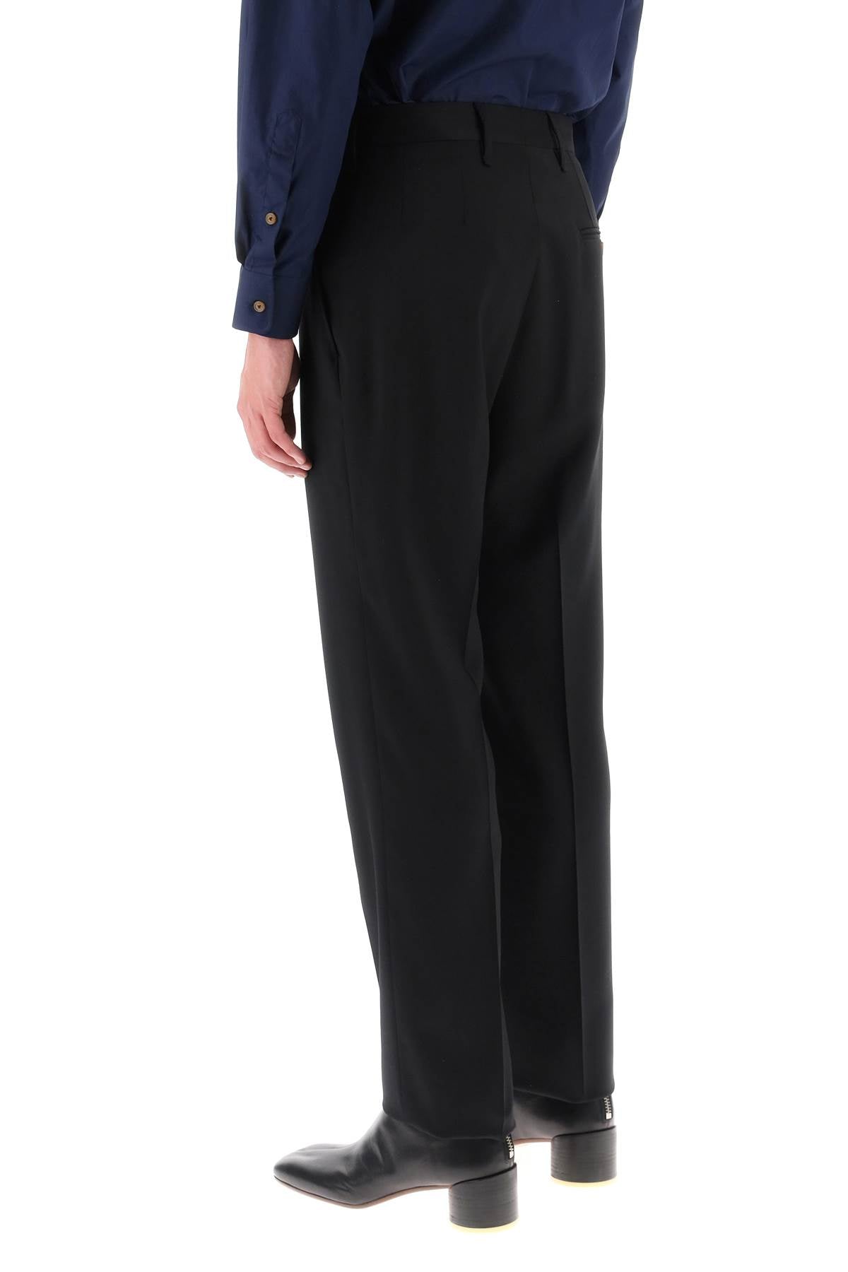 Vivienne Westwood 'Cruise' Pants In Lightweight Wool   Black