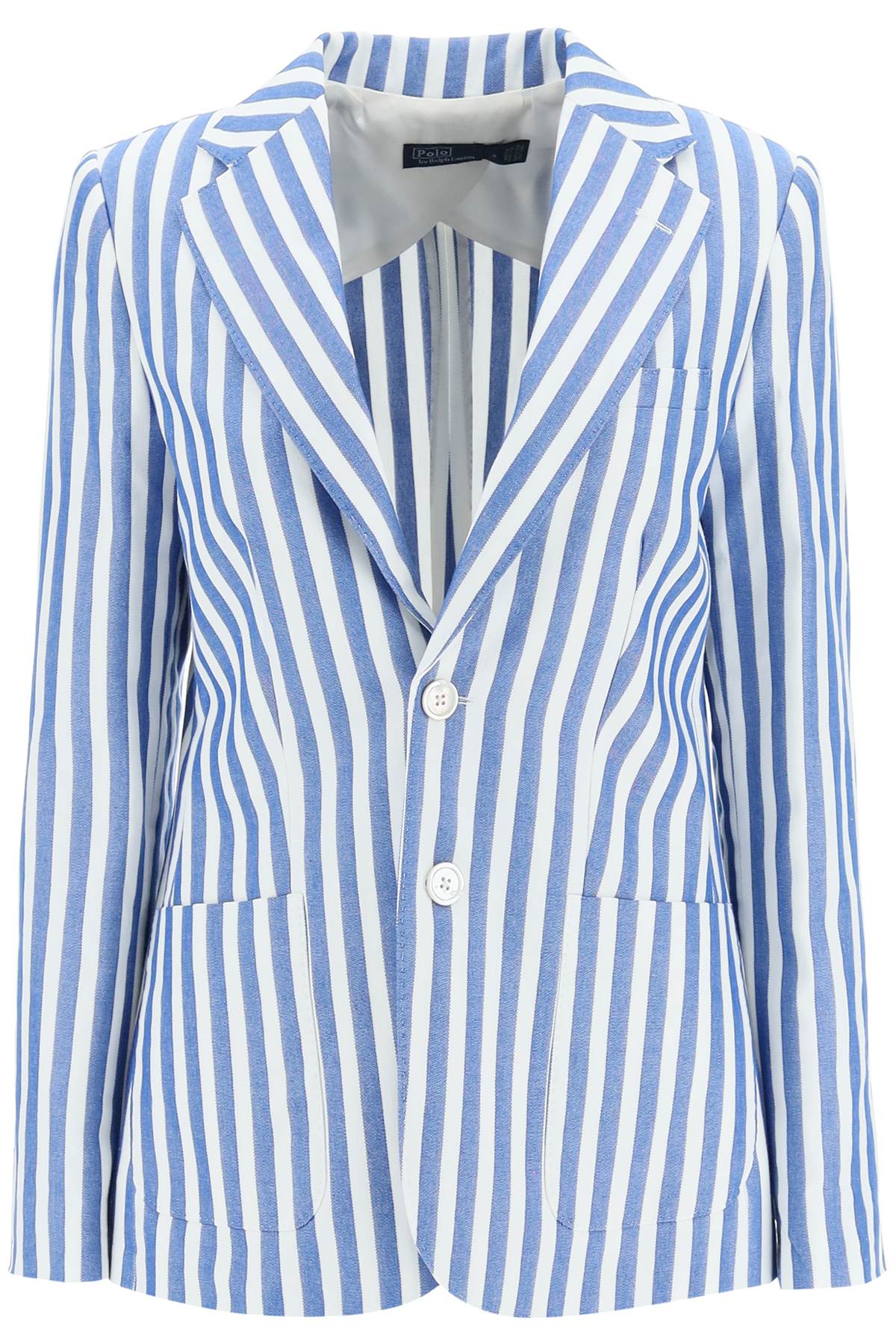 Polo Ralph Lauren Striped Blazer   White