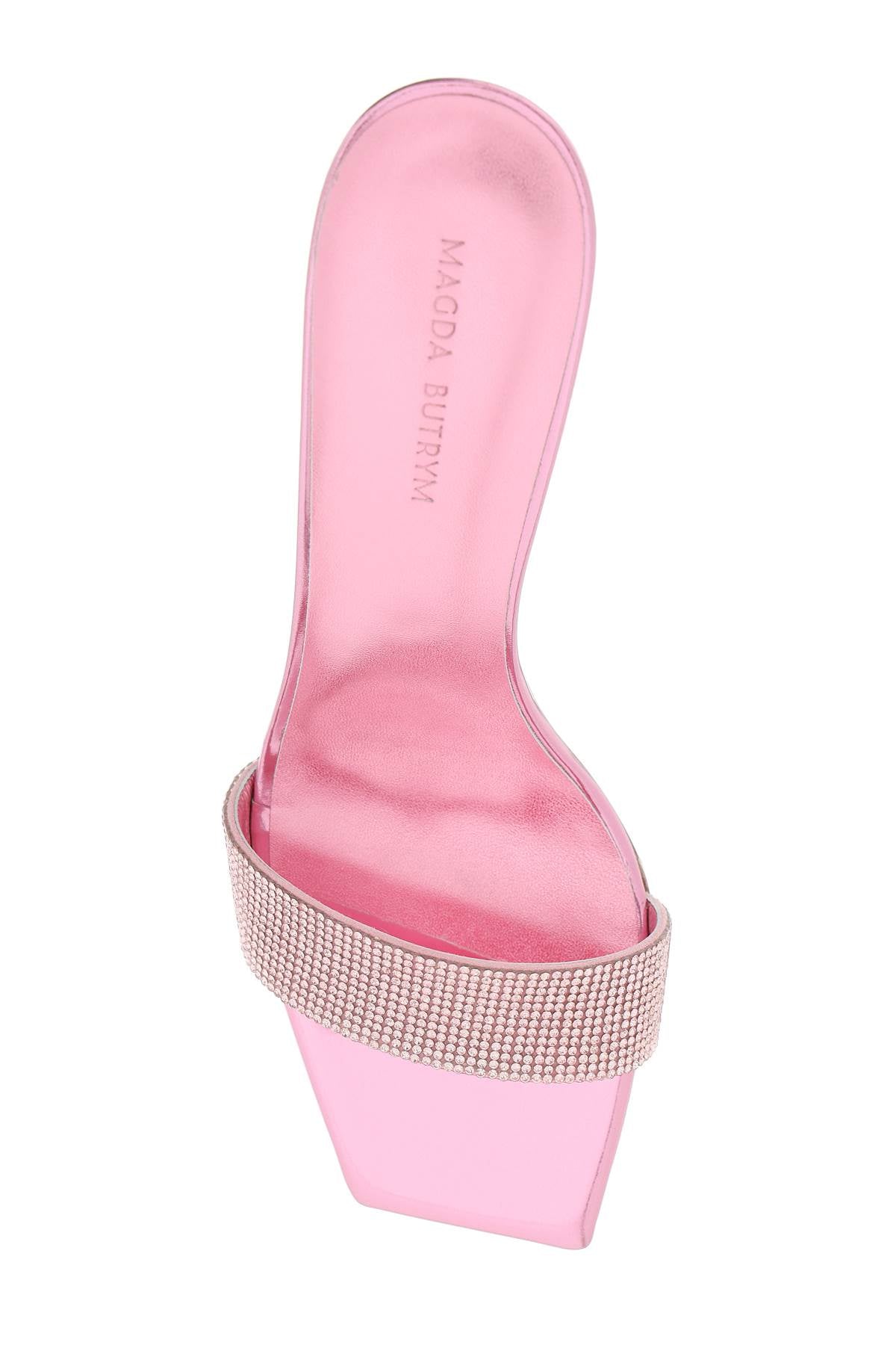 Magda Butrym Mules With Rhinestones   Pink