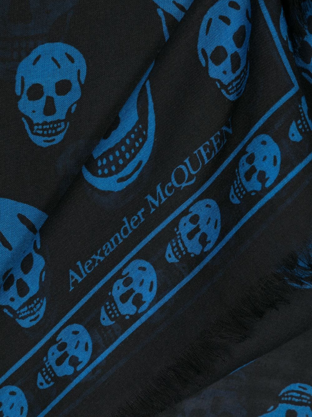 Alexander Mcqueen Scarfs Black