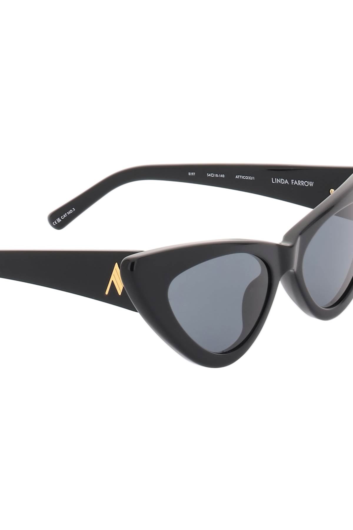 The Attico 'Dora' Sunglasses   Black