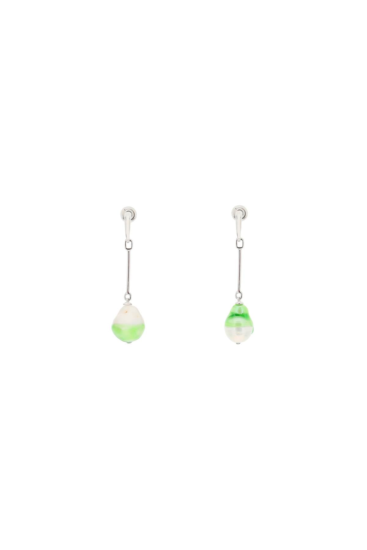 Panconesi 'Pearl Drop' Earrings   White