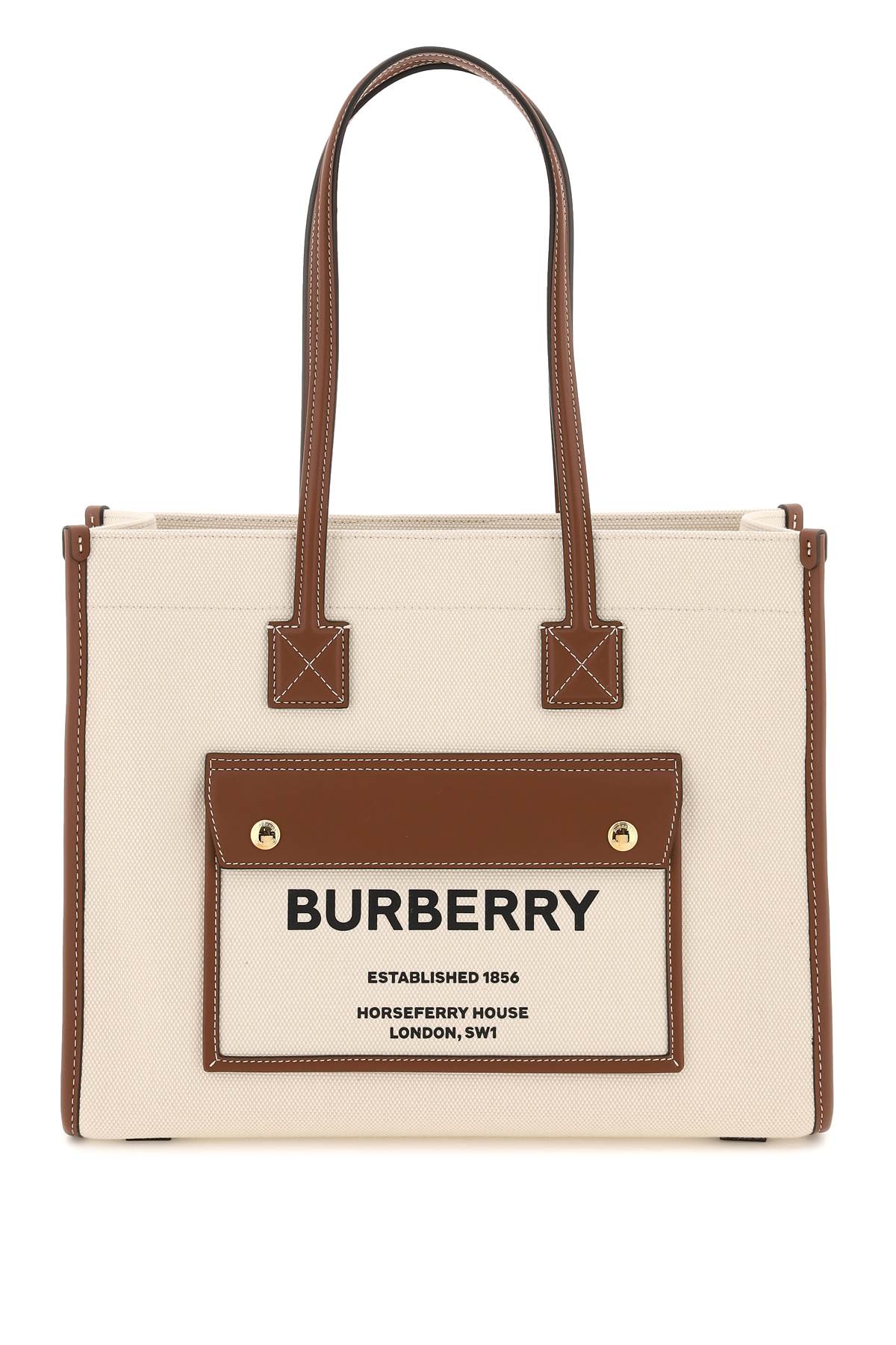 Burberry freya small tote bag