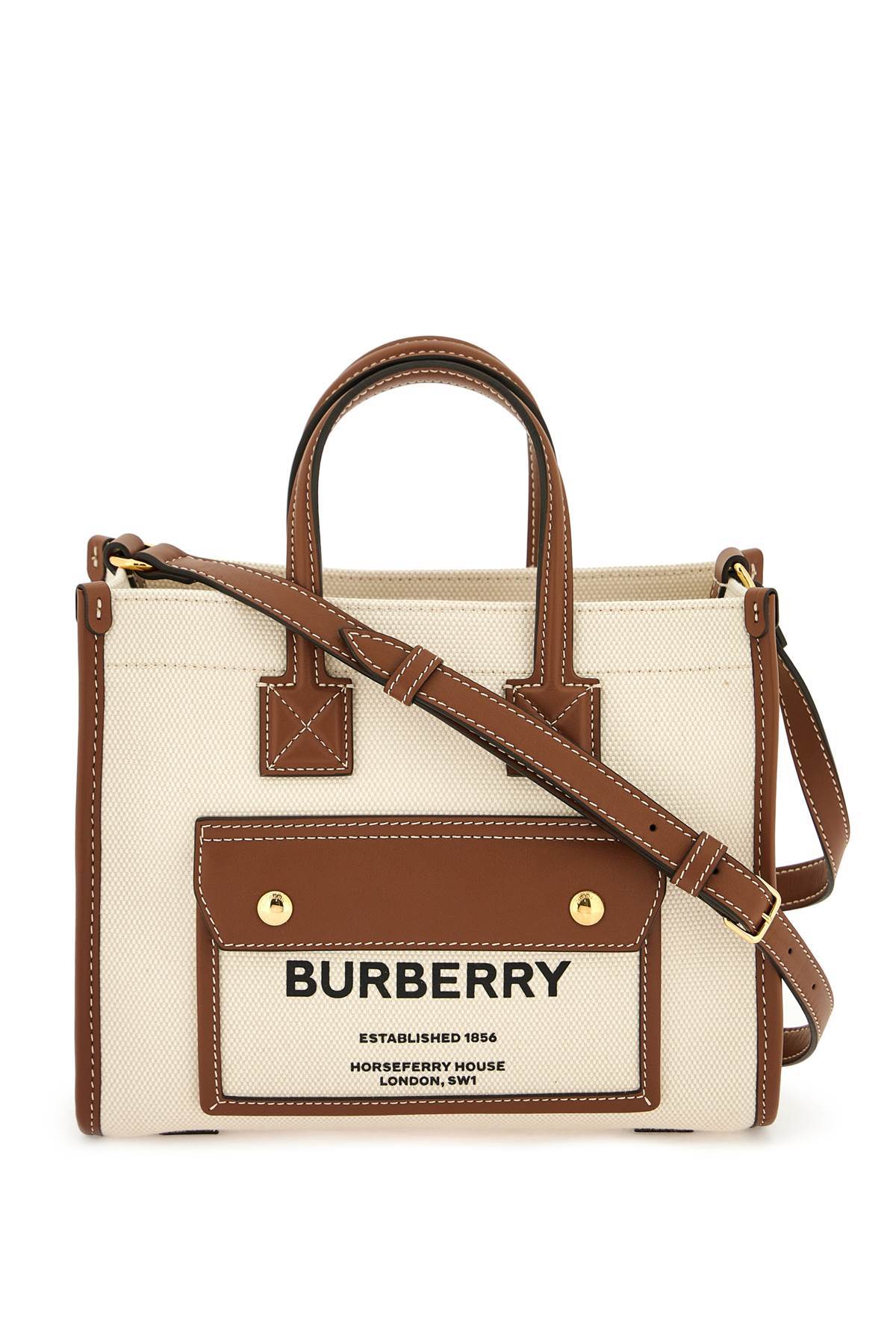 Burberry freya mini tote bag