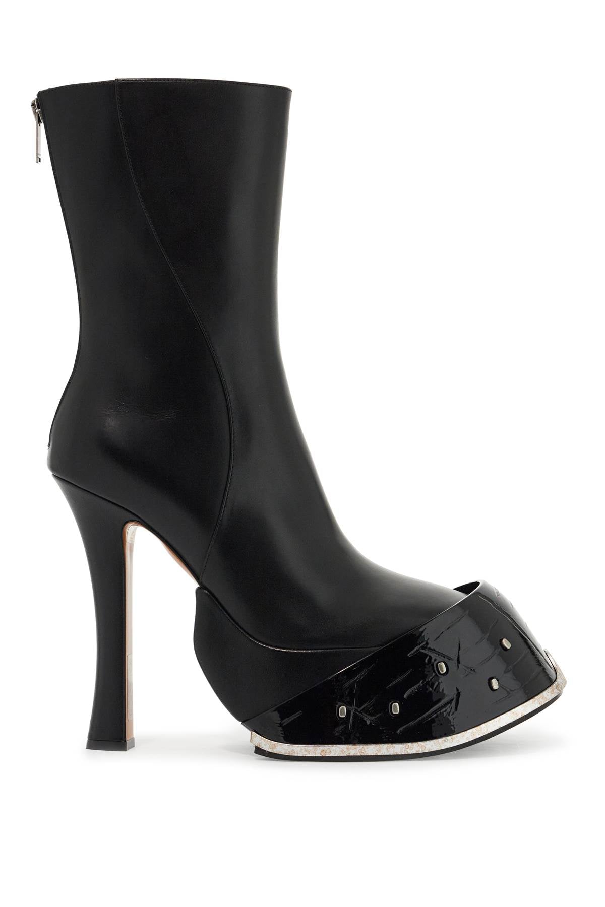 Alexander Mcqueen horseshoe iron boots