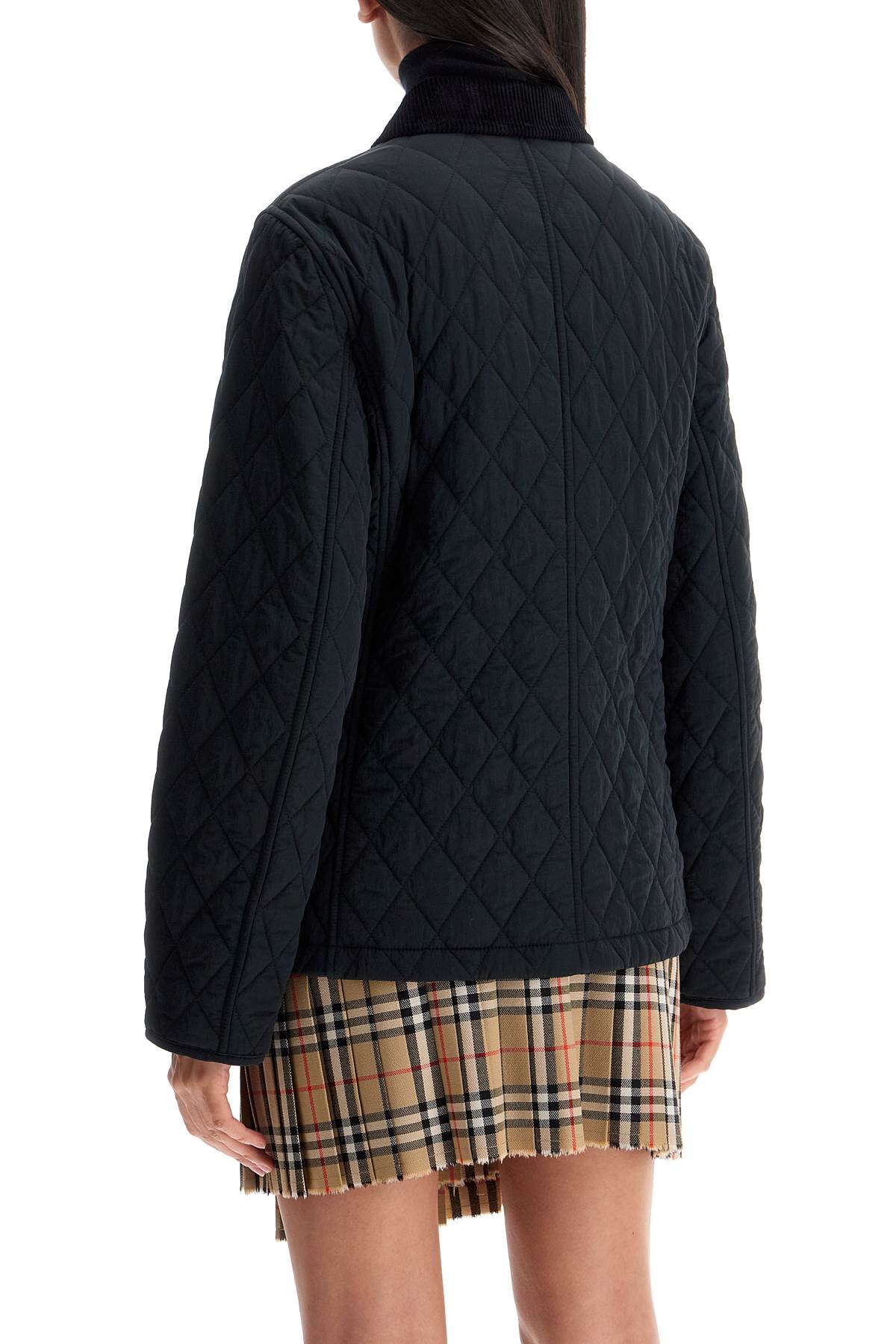 Burberry b shield quilted jacket