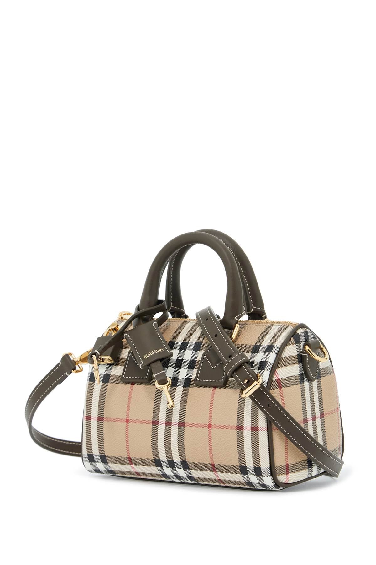 Burberry ered\n\nmini checkered bowling bag