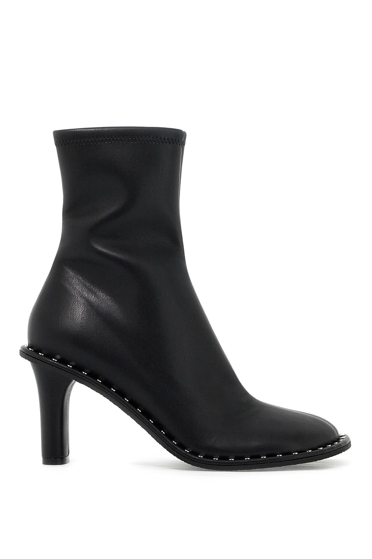 Stella McCartney ryder sock ankle boots with heel