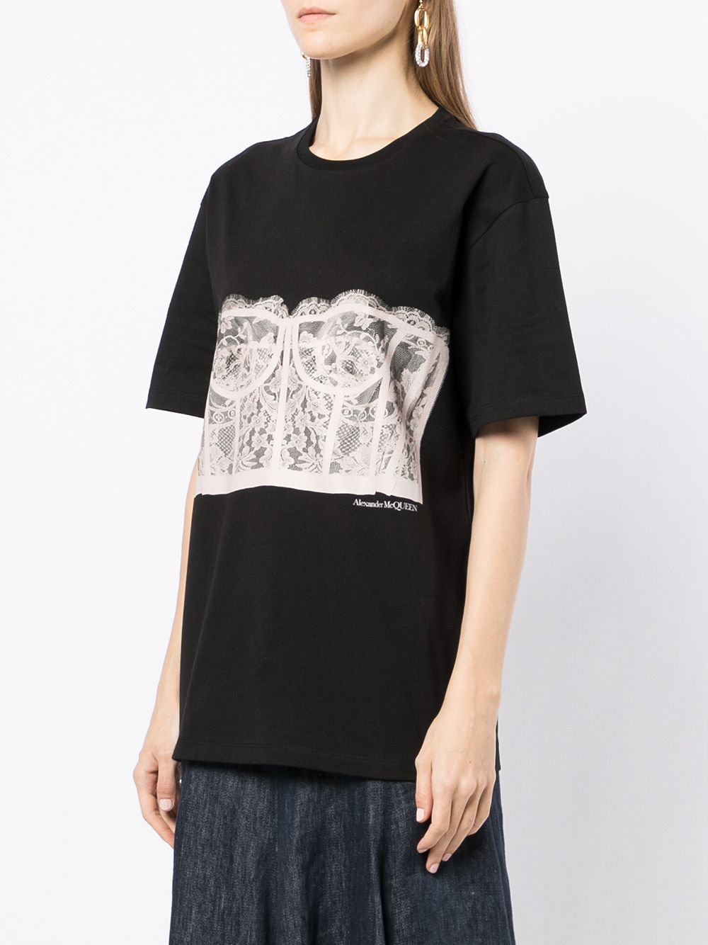 Alexander Mcqueen T Shirts And Polos Black