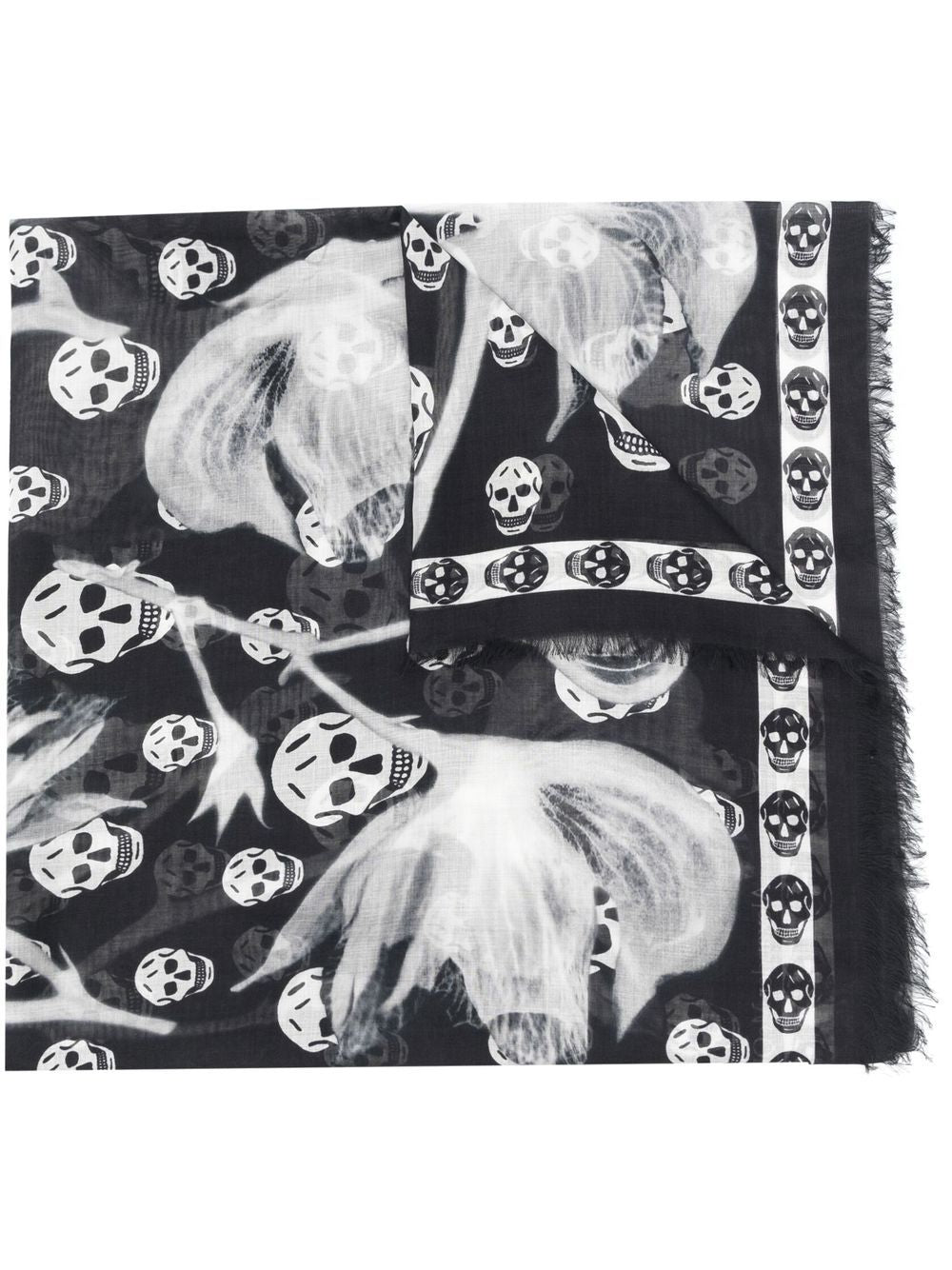 Alexander McQueen Scarfs Black