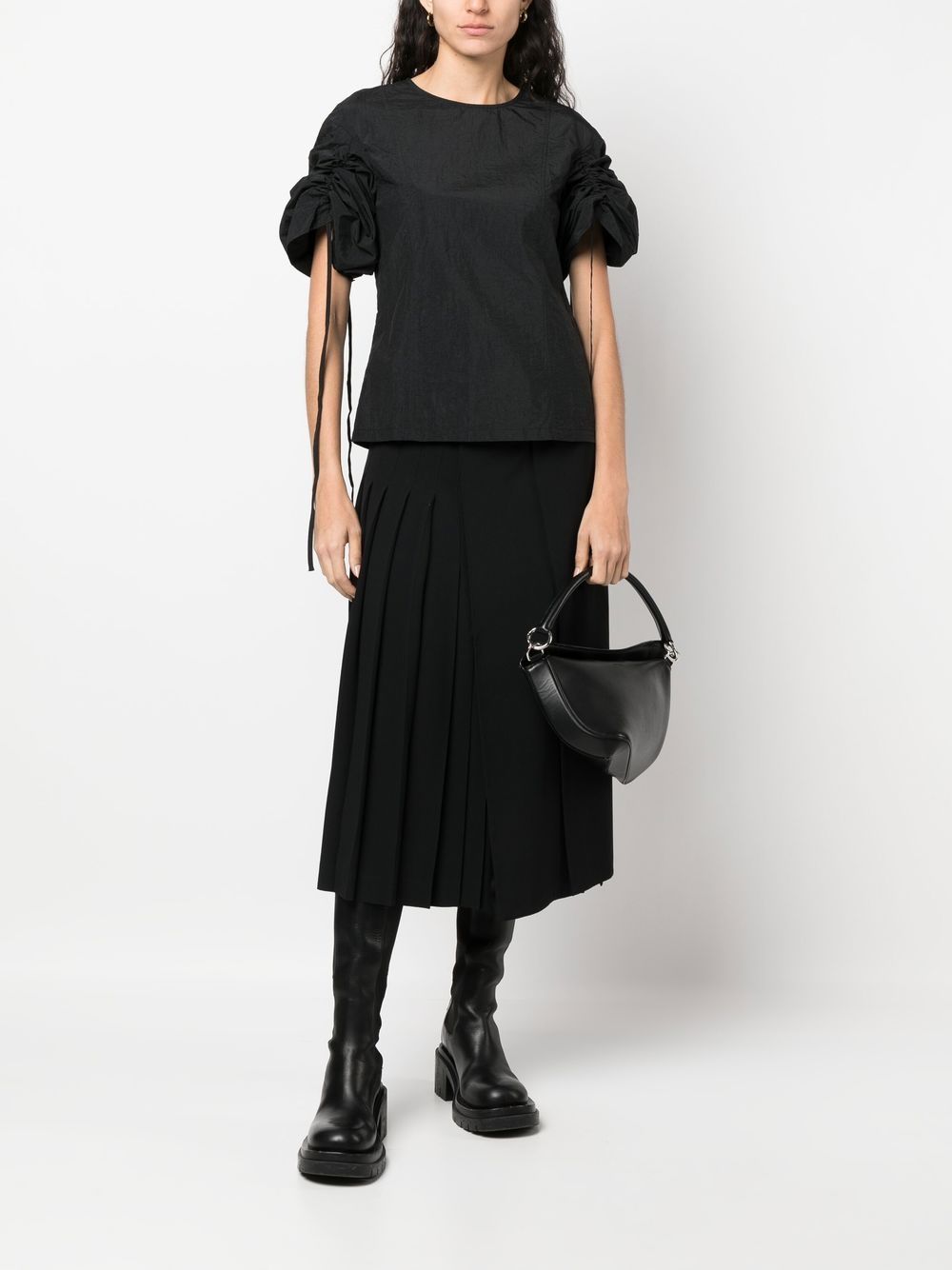 Erika Cavallini Semi Couture Top Black