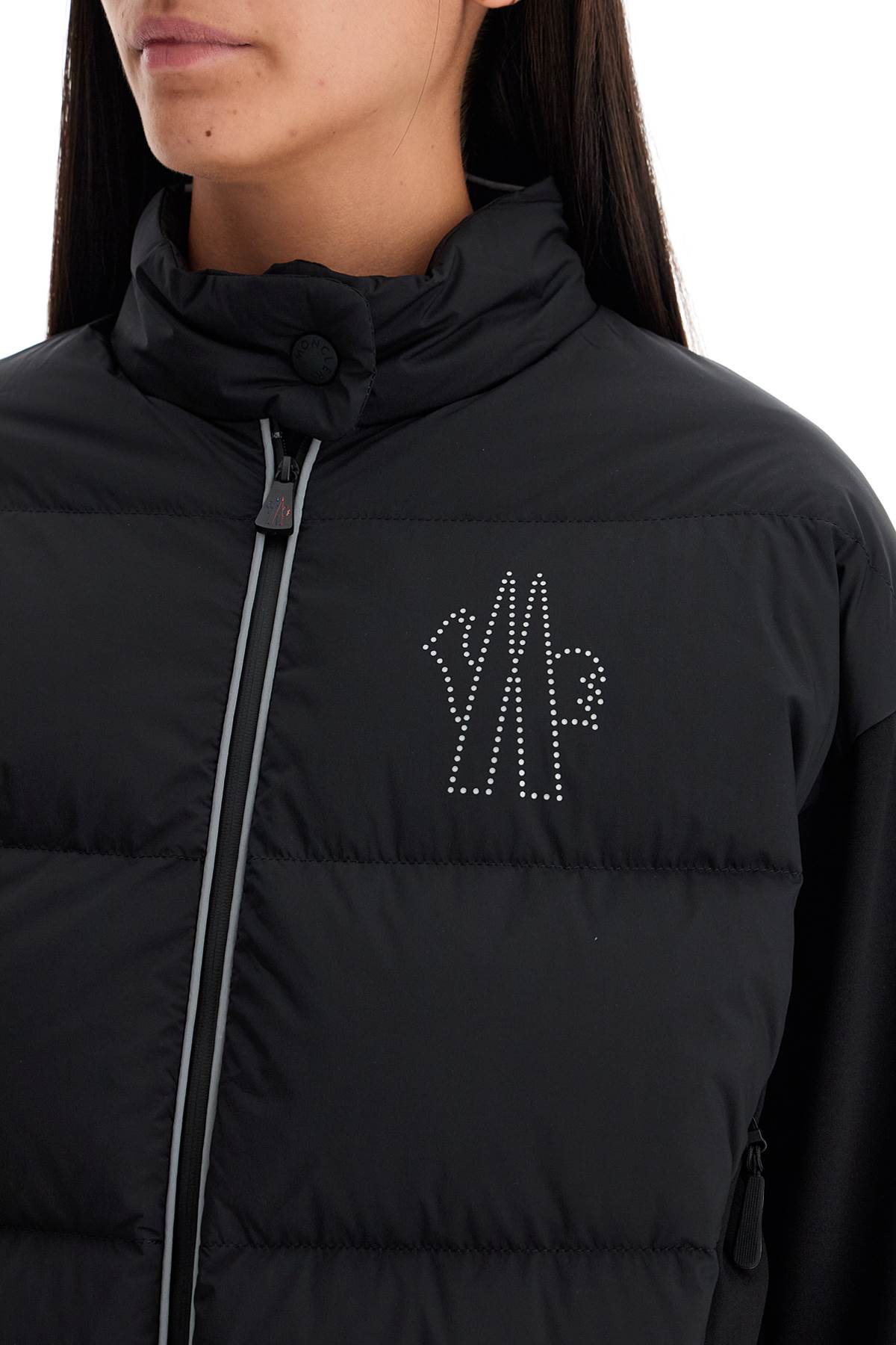 Moncler Grenoble technical jersey down jacket