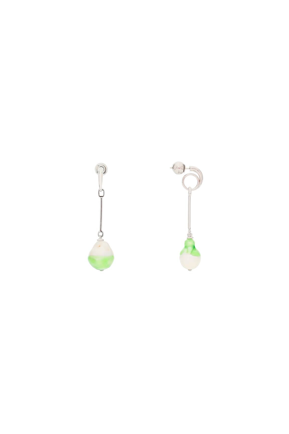 Panconesi 'Pearl Drop' Earrings   White