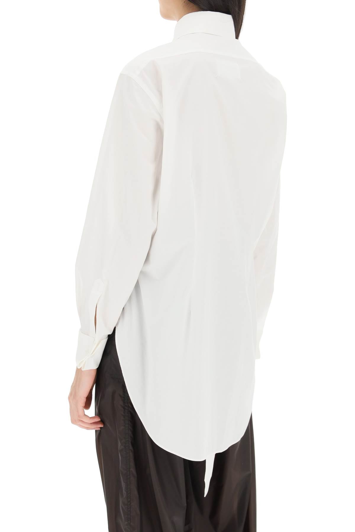 Maison Margiela 'M' Cotton Shirt   White