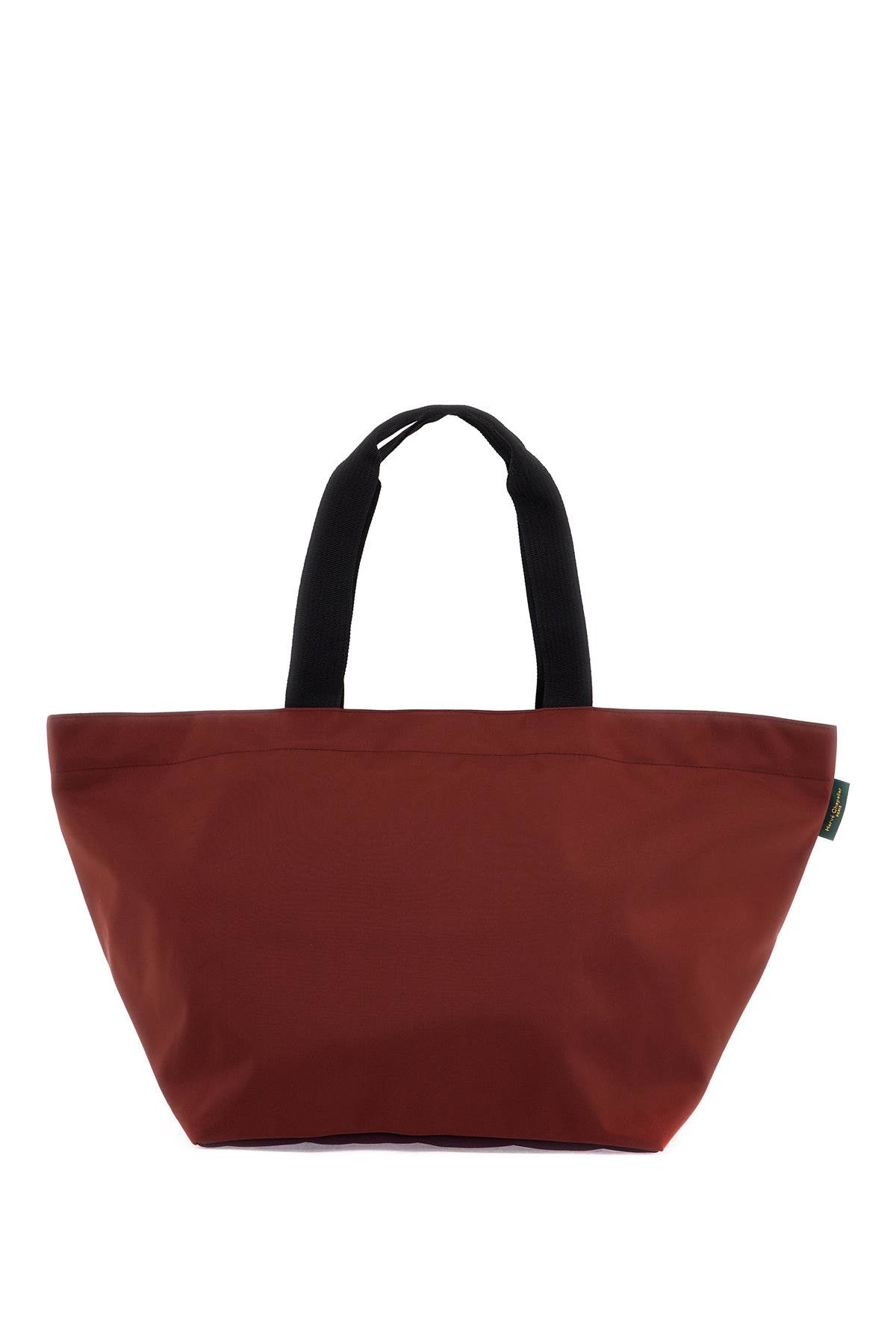 HERVE CHAPELIER two tone xl tote bag