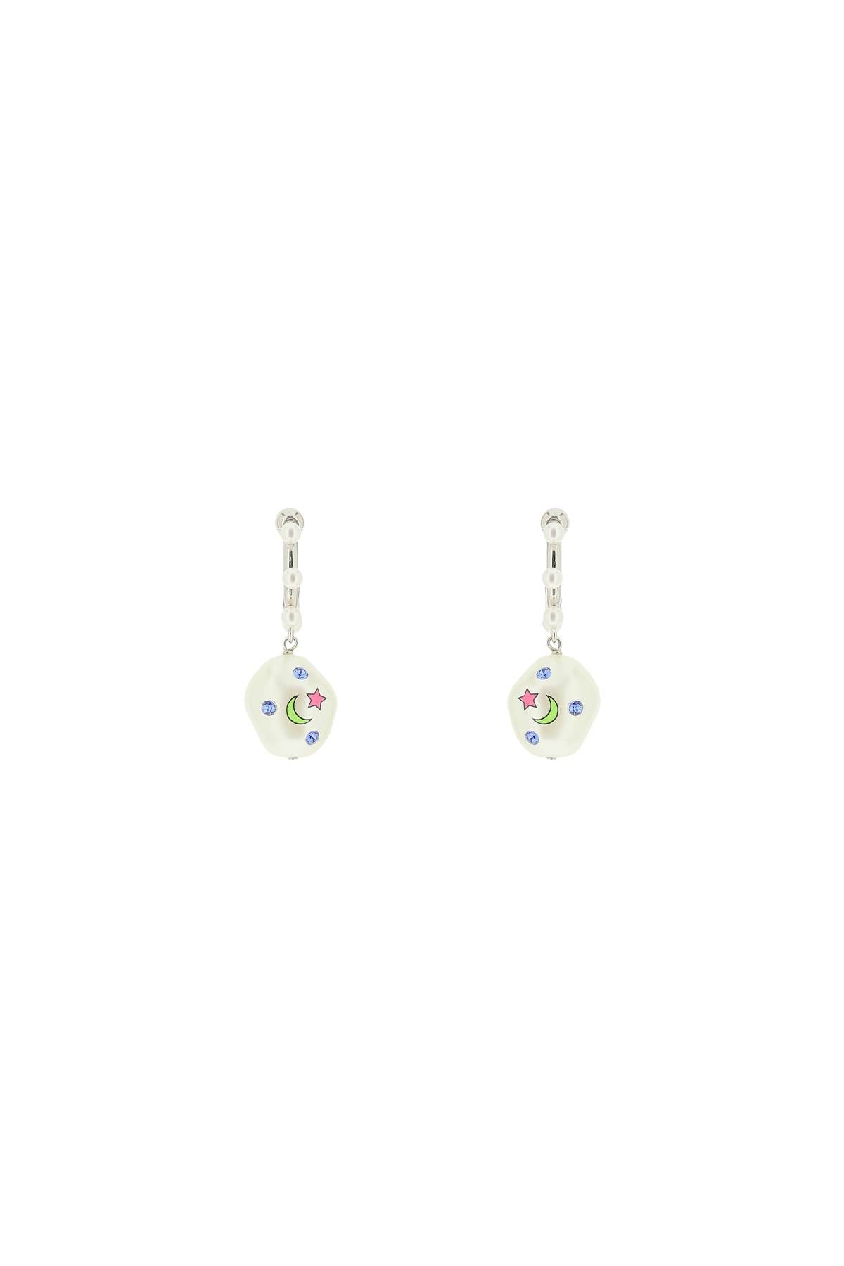 Saf Safu 'Jelly Galaxy' Earrings   Silver