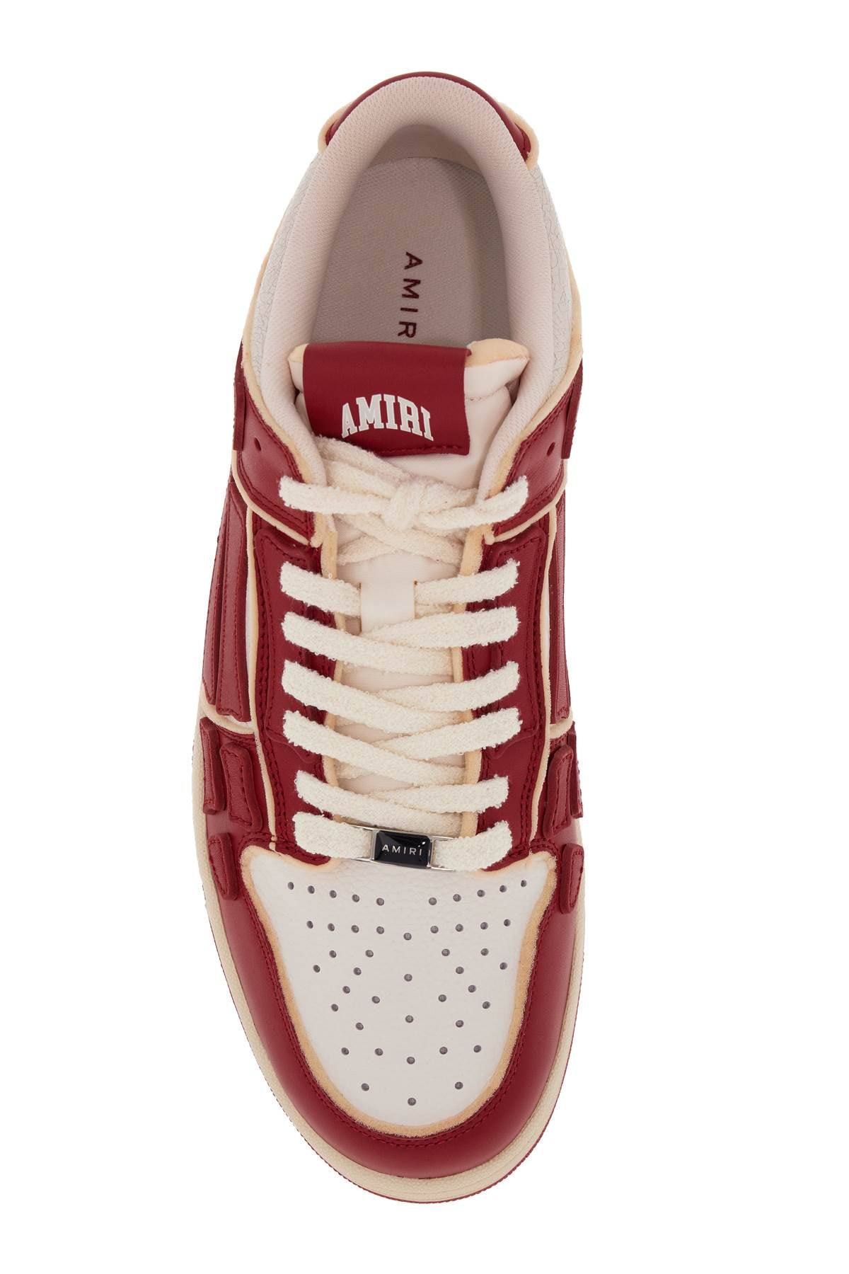 Amiri collegiate skel top low sneakers