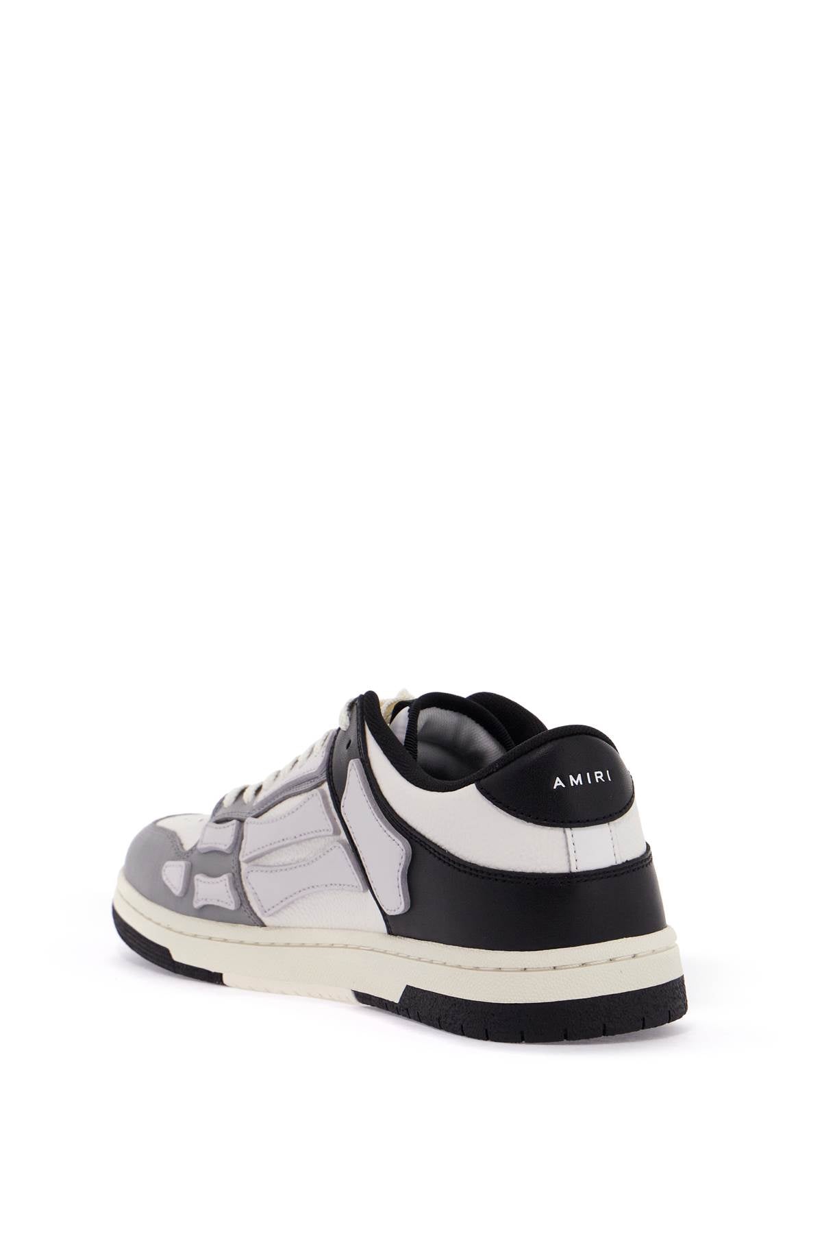 Amiri two-tone skel top low sneakers