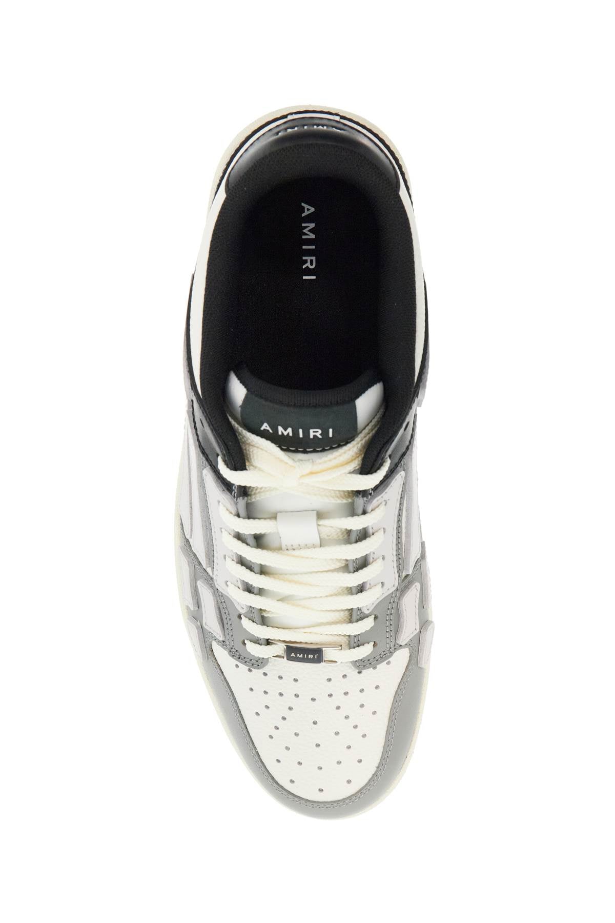 Amiri two-tone skel top low sneakers