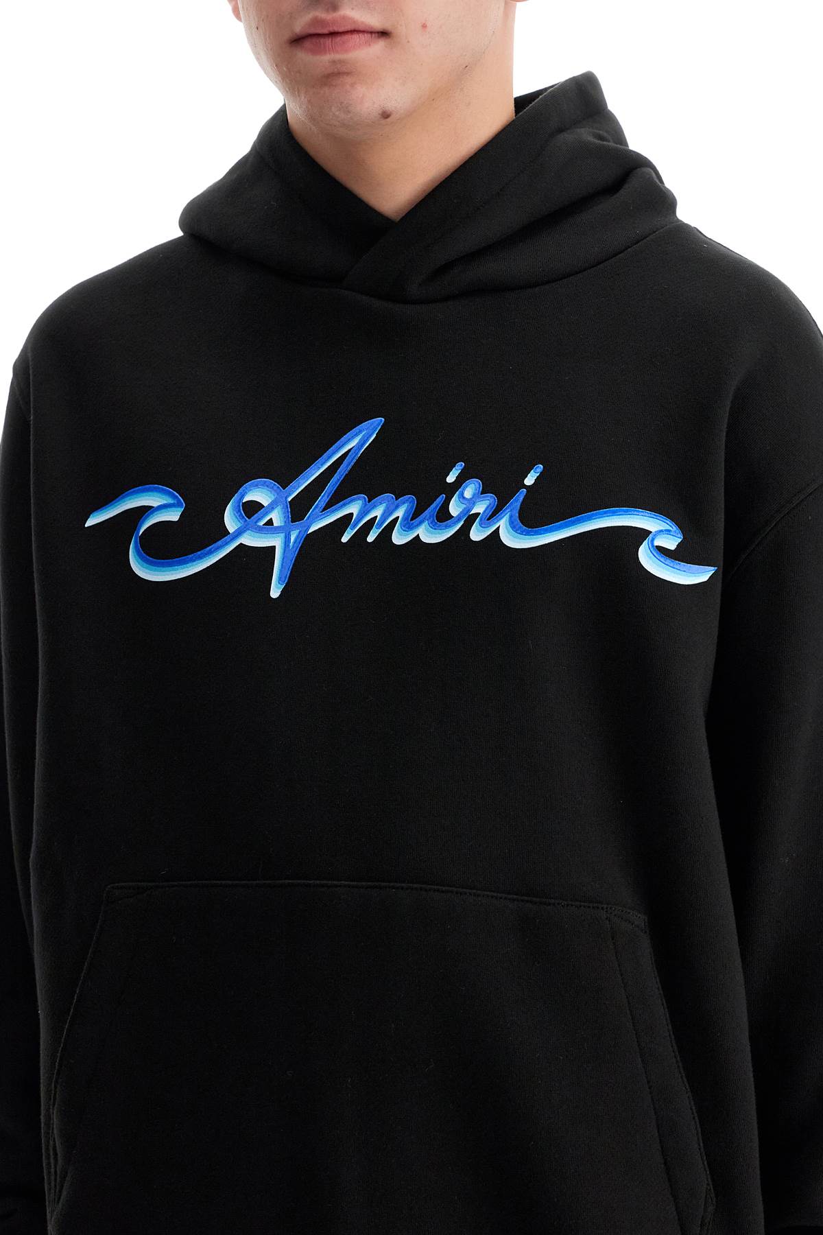 Amiri hooded sweatshirt with logo print