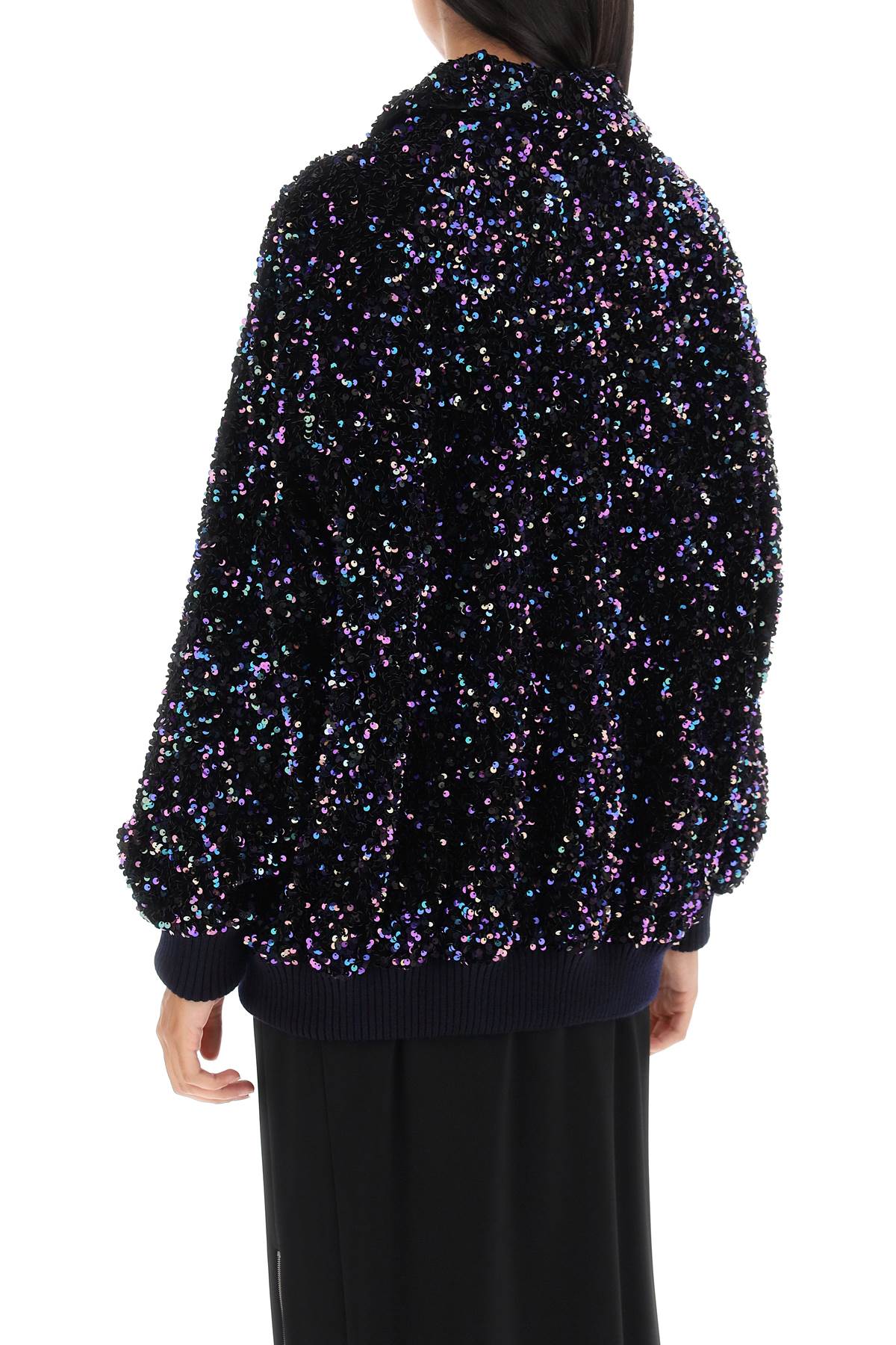 Blaze Milano aileen chabo sequined bomber jacket