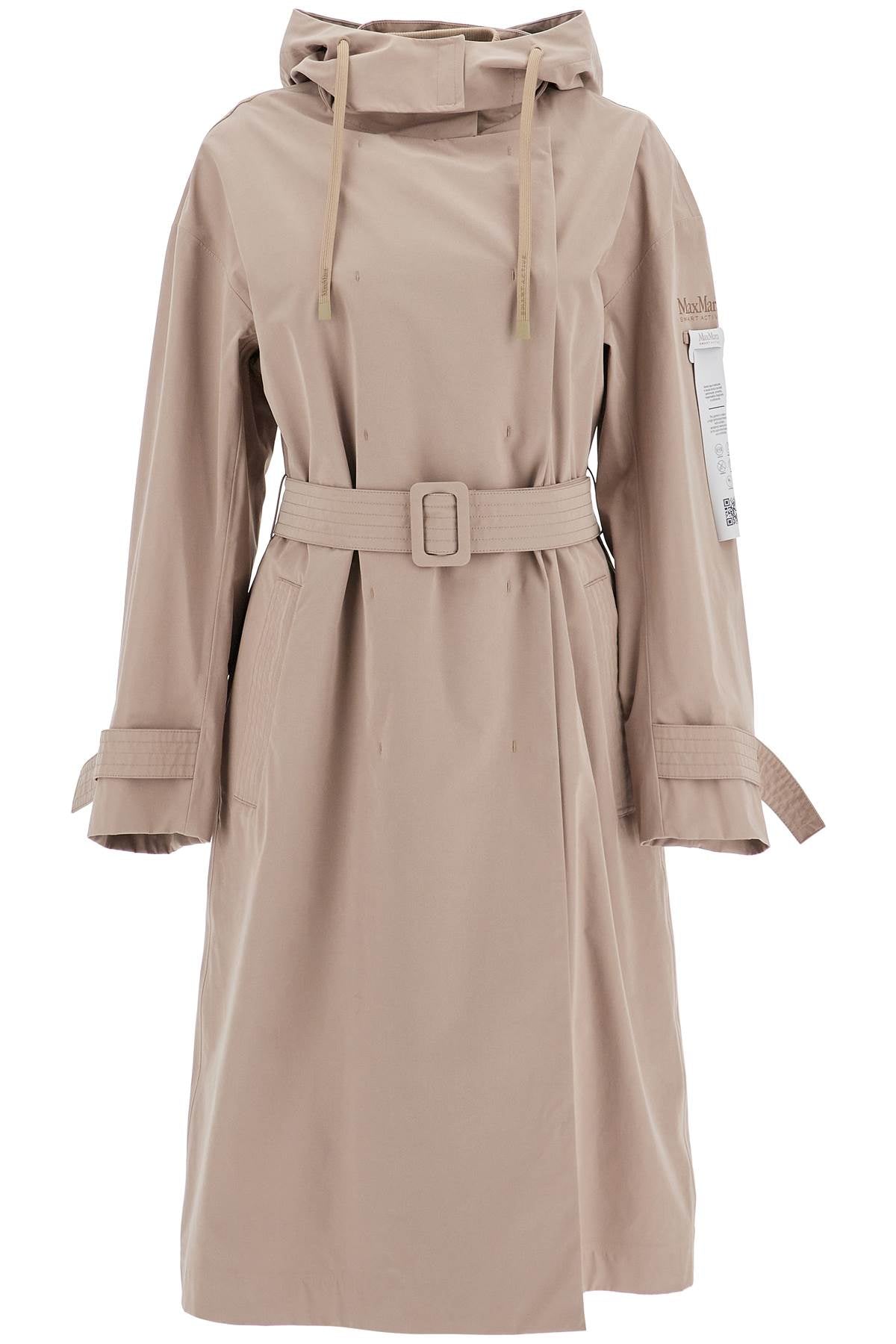 Max Mara Leisure waterproof trench coat with inner vest