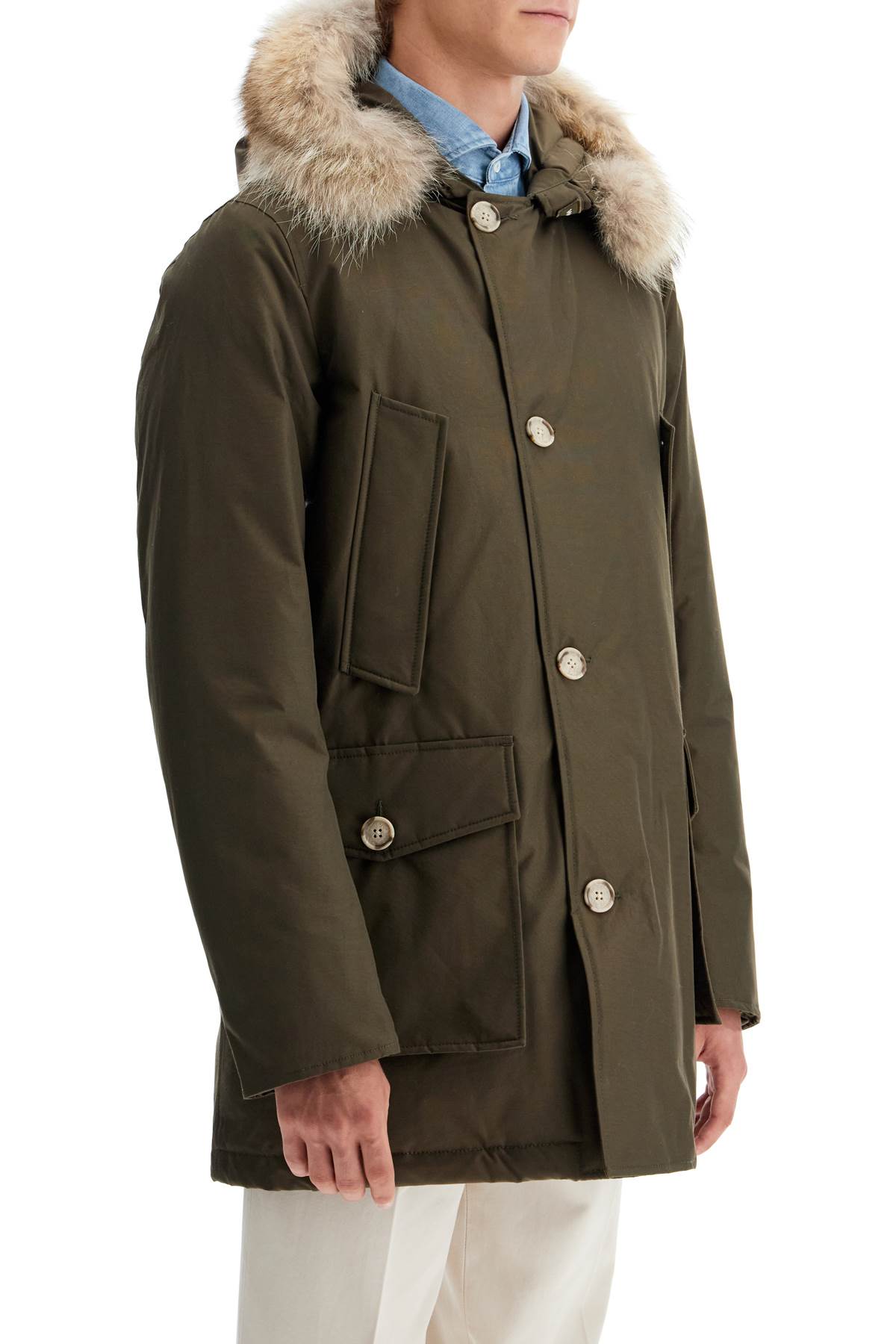 Woolrich "arctic parka in ramar cloth