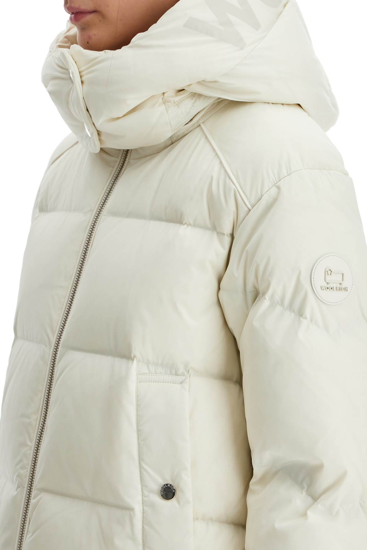 Woolrich short alsea down jacket