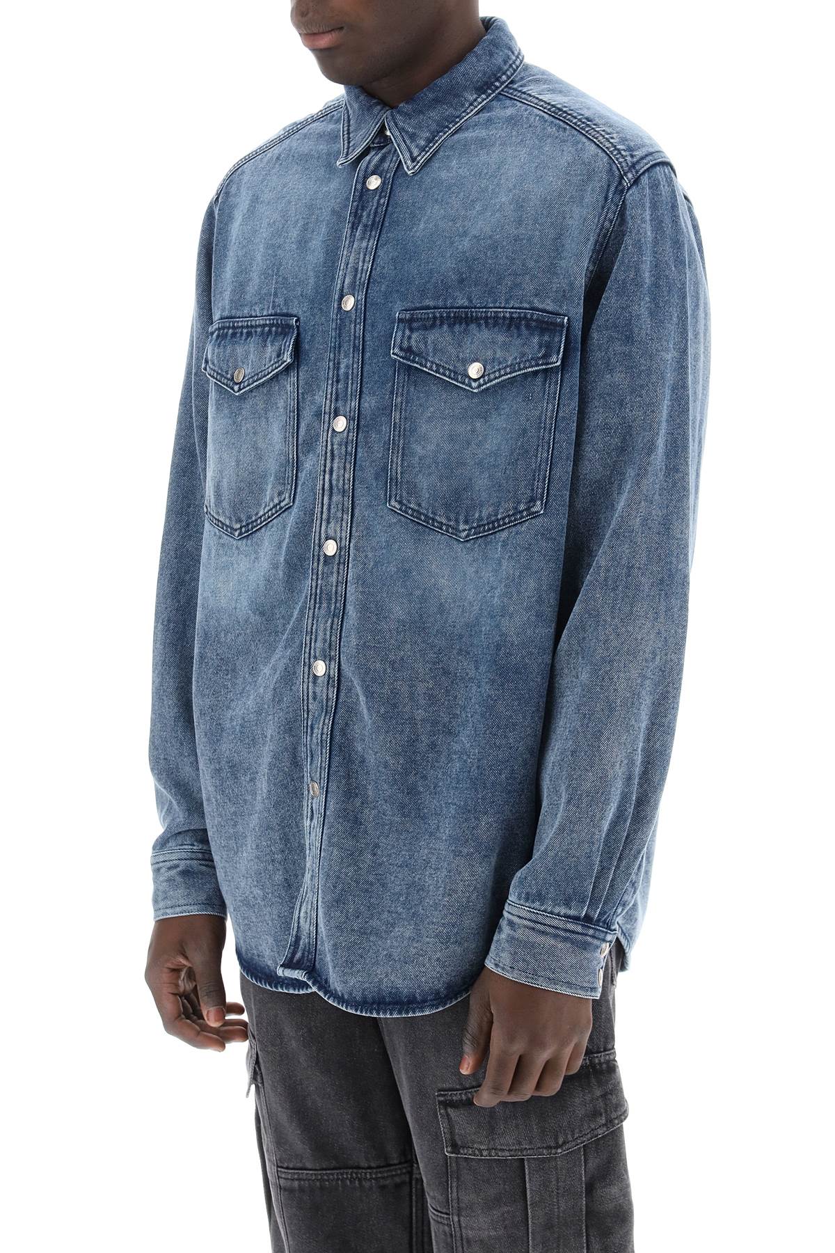 Marant tailly denim overshirt