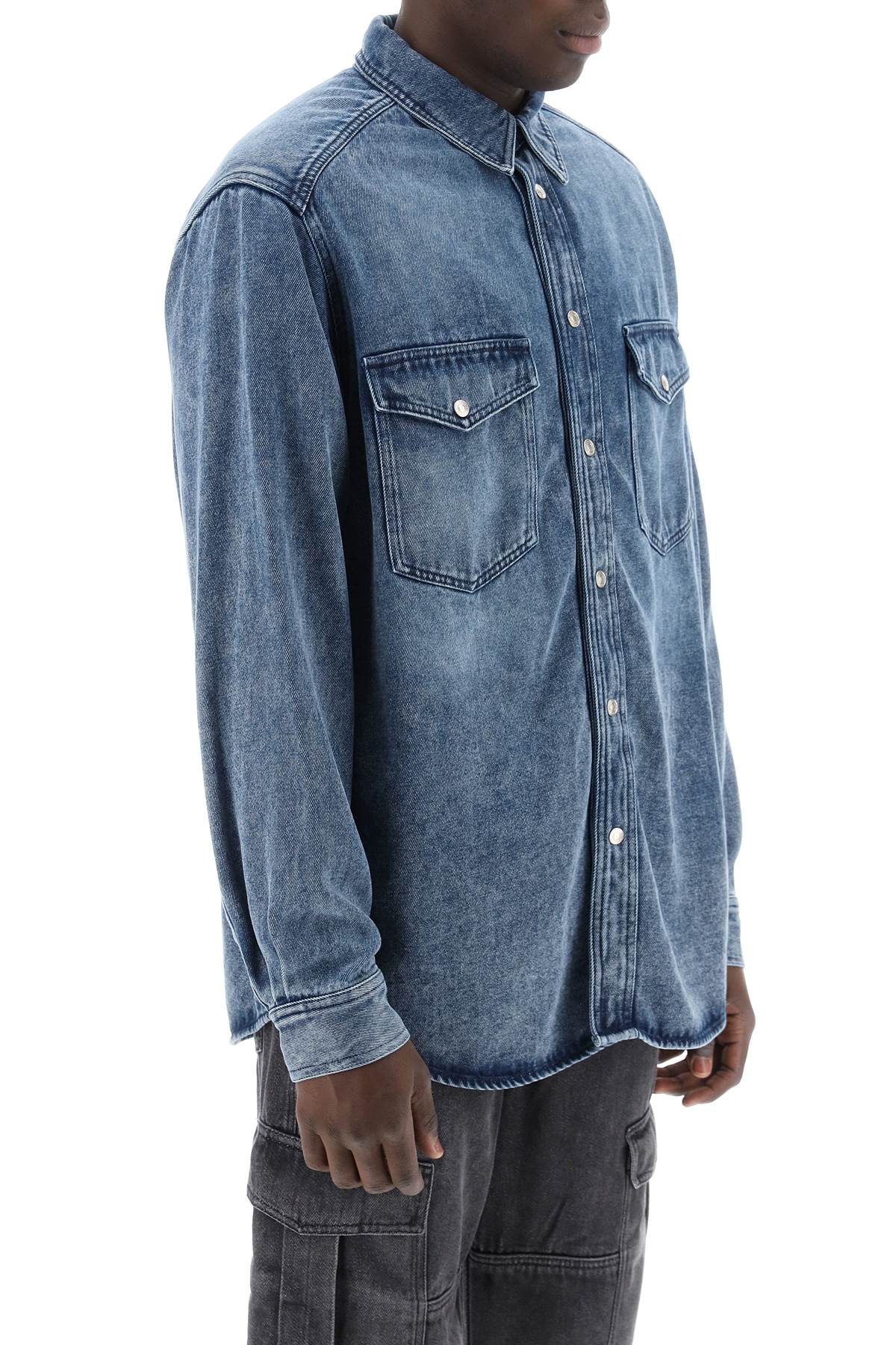 Marant tailly denim overshirt