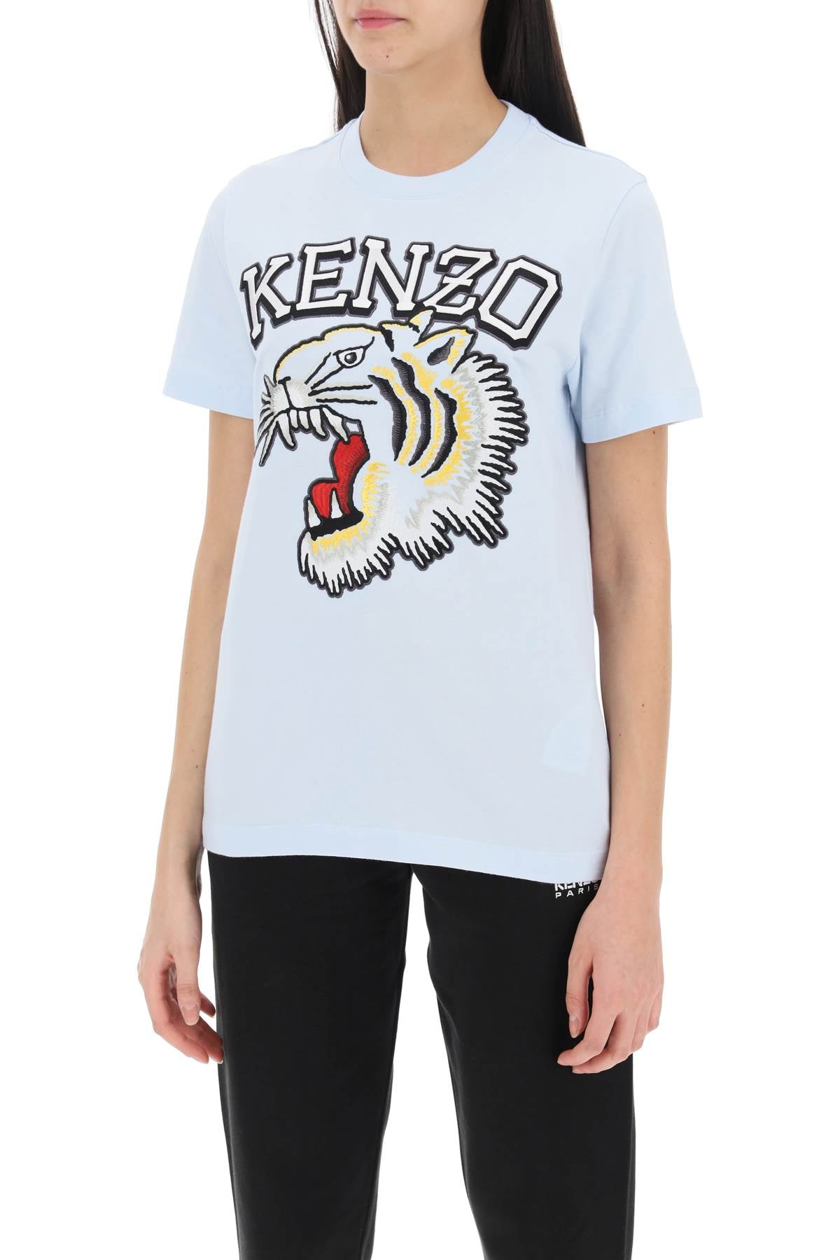 Kenzo tiger varsity crew-neck t-shirt