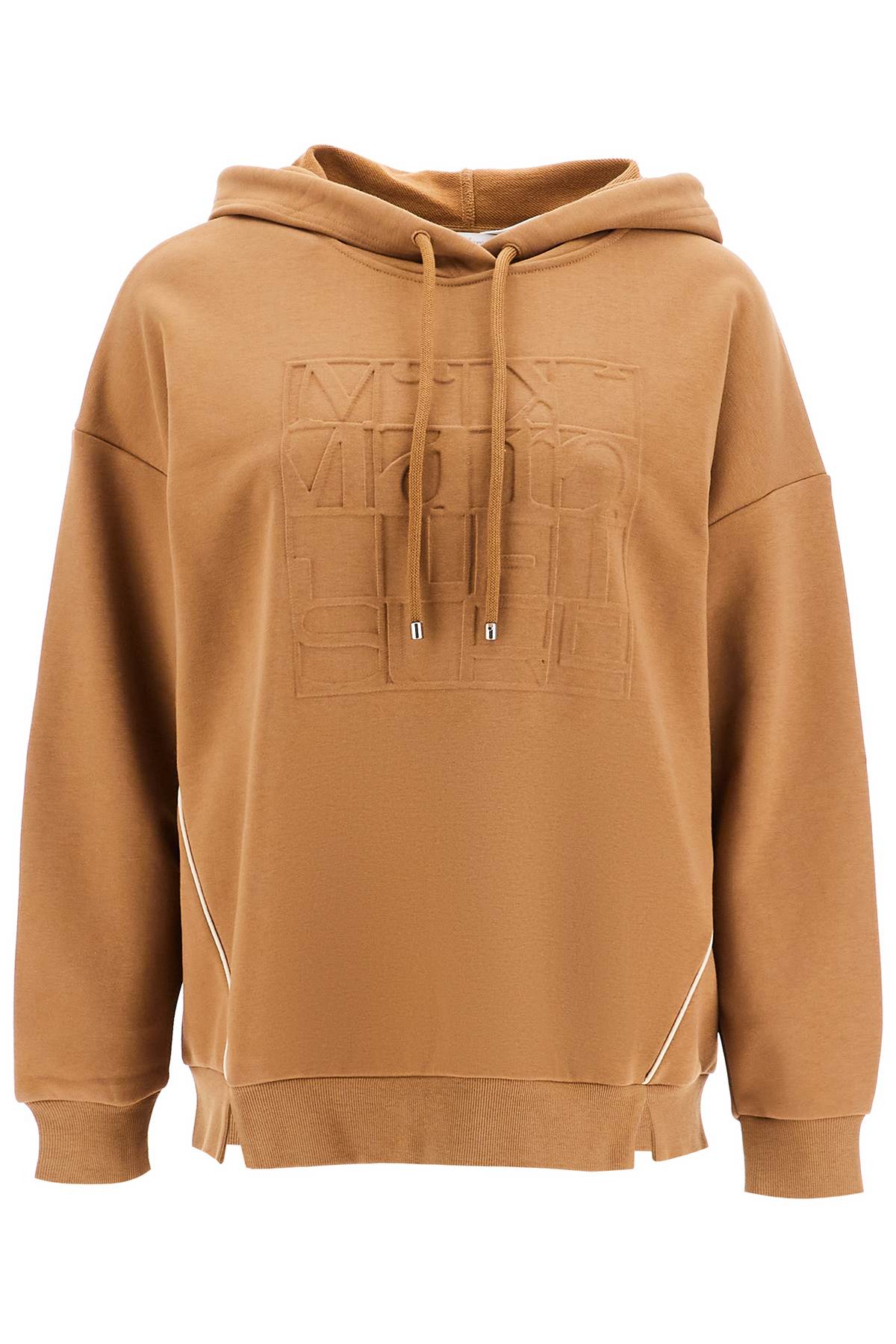 Max Mara Leisure hooded sweatshirt with piping