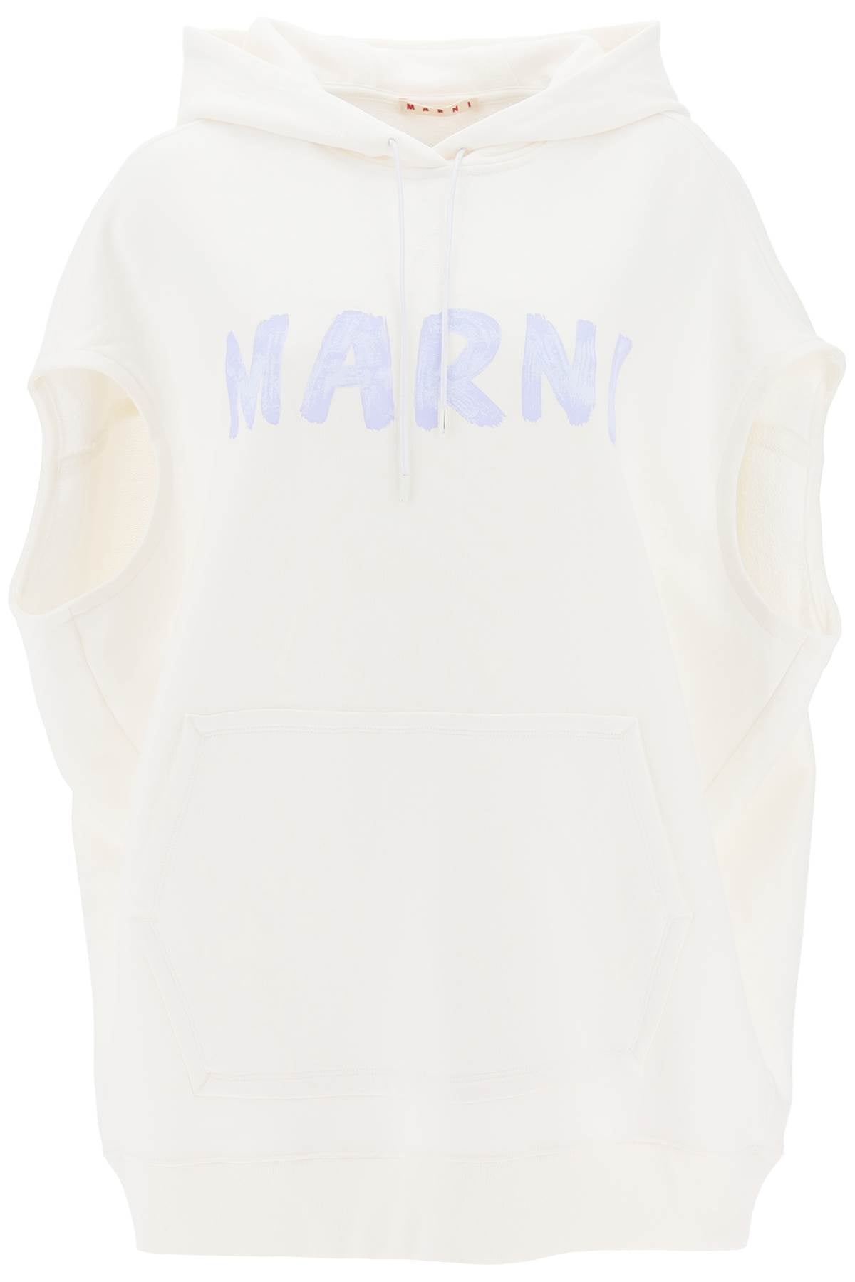 Marni sleeveless sweatshirt with logo print