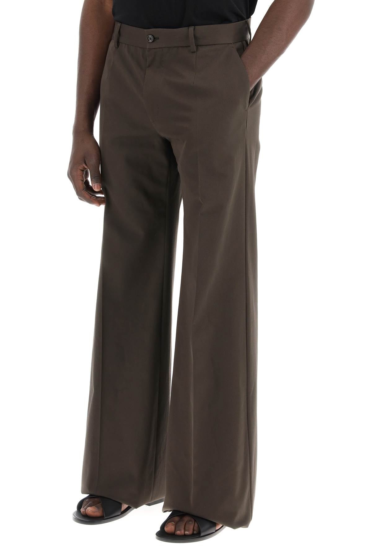 Dolce & Gabbana tailored cotton trousers for men