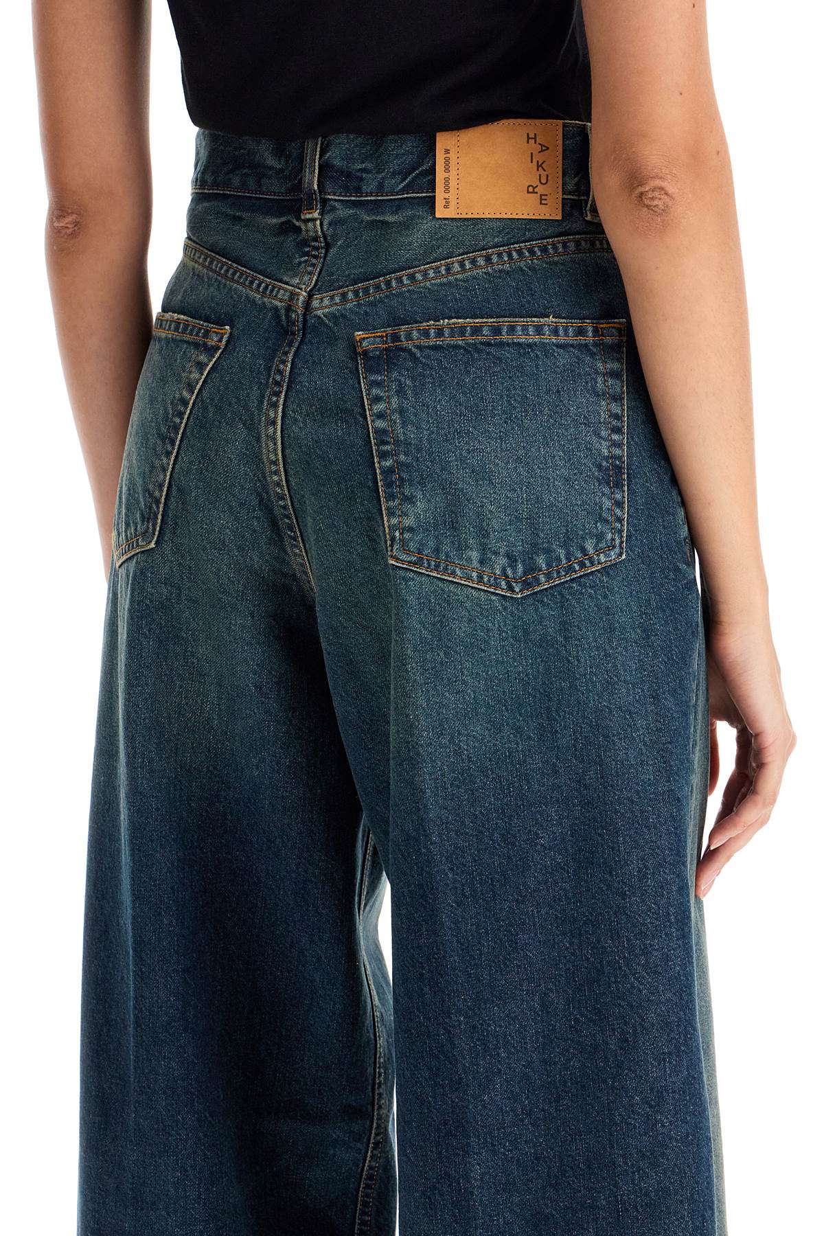 Haikure wide leg bethany jeans for a