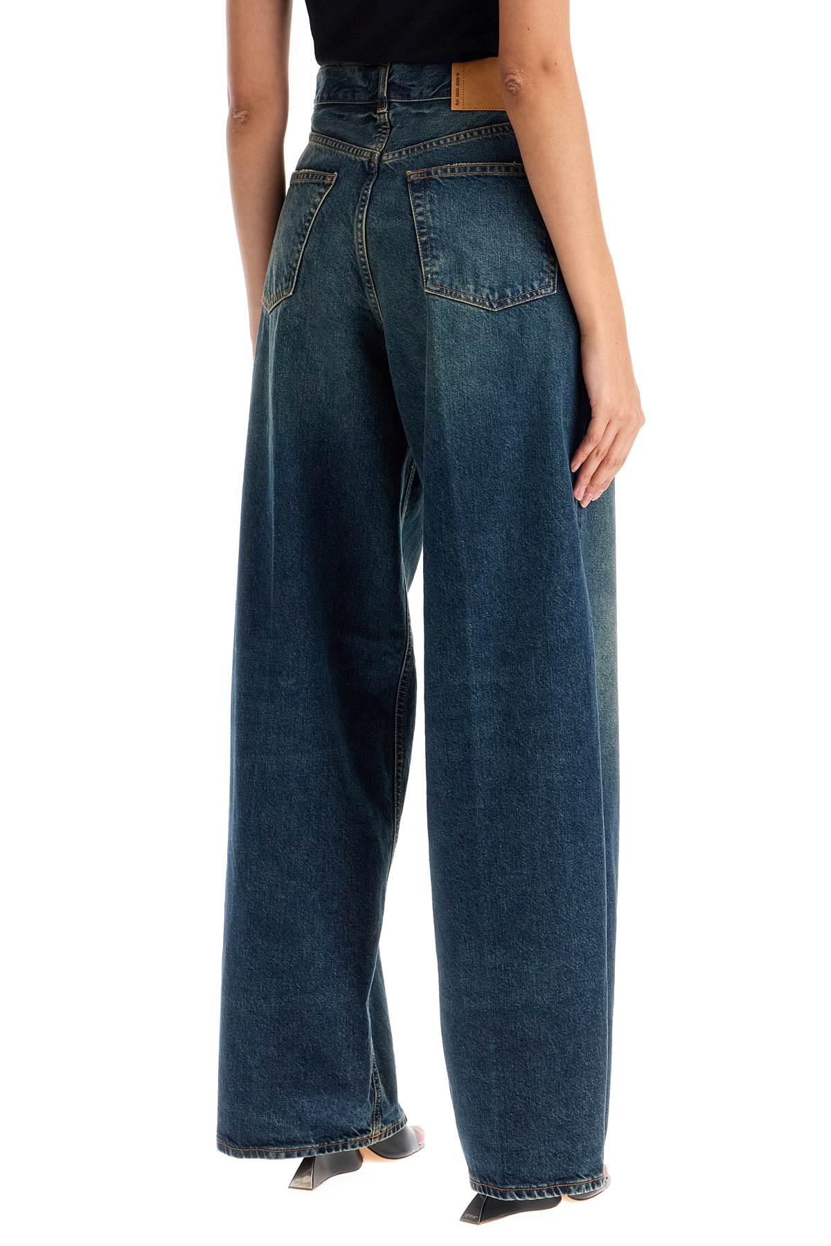 Haikure wide leg bethany jeans for a