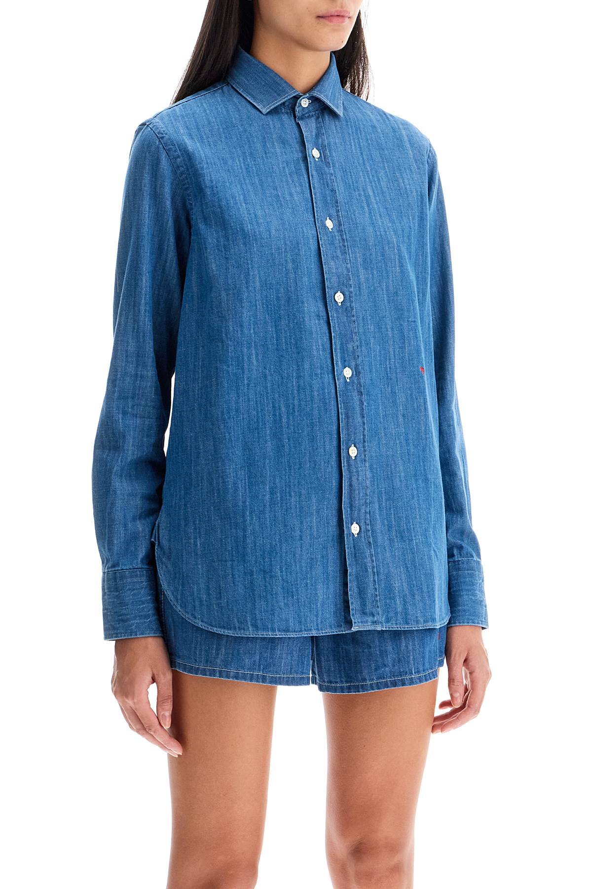 Homme Girls chambray shirt