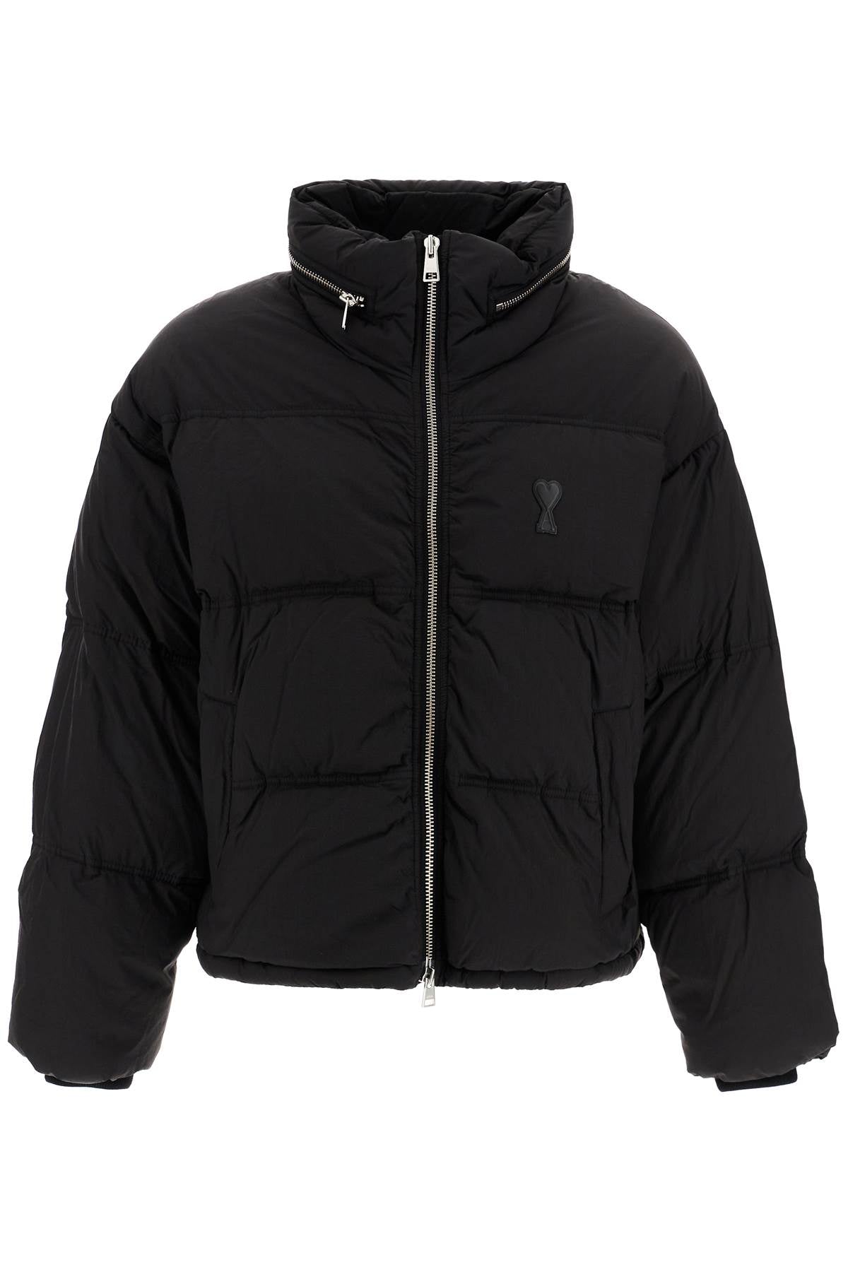 Ami Alexandre Matiussi "down jacket with logo patch