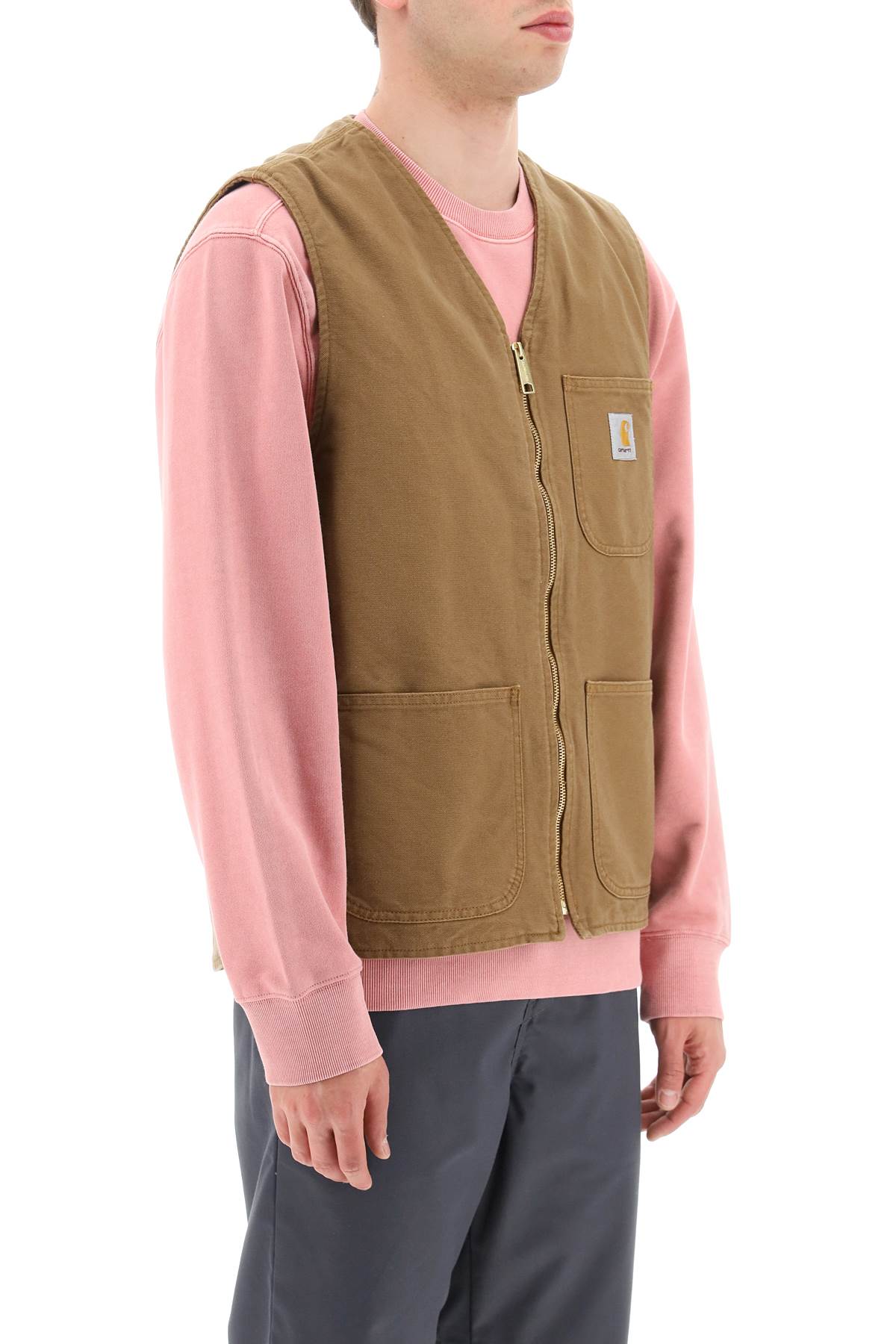 Carhartt Wip arbor cotton canvas vest