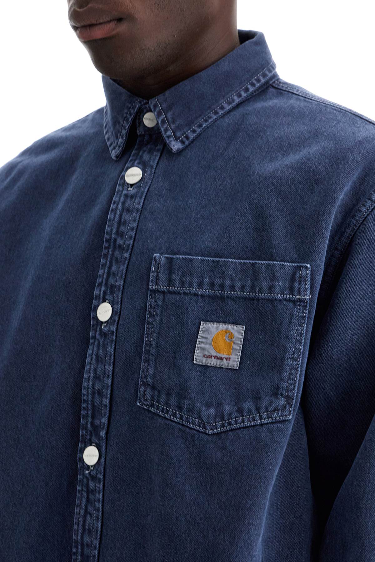 Carhartt Wip denim george overshirt