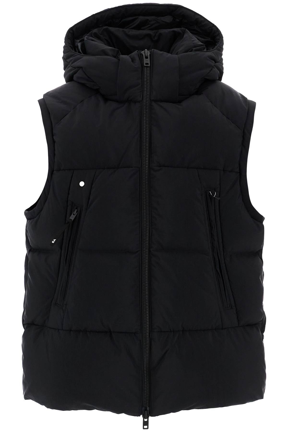 Y-3 pertex and down padded vest