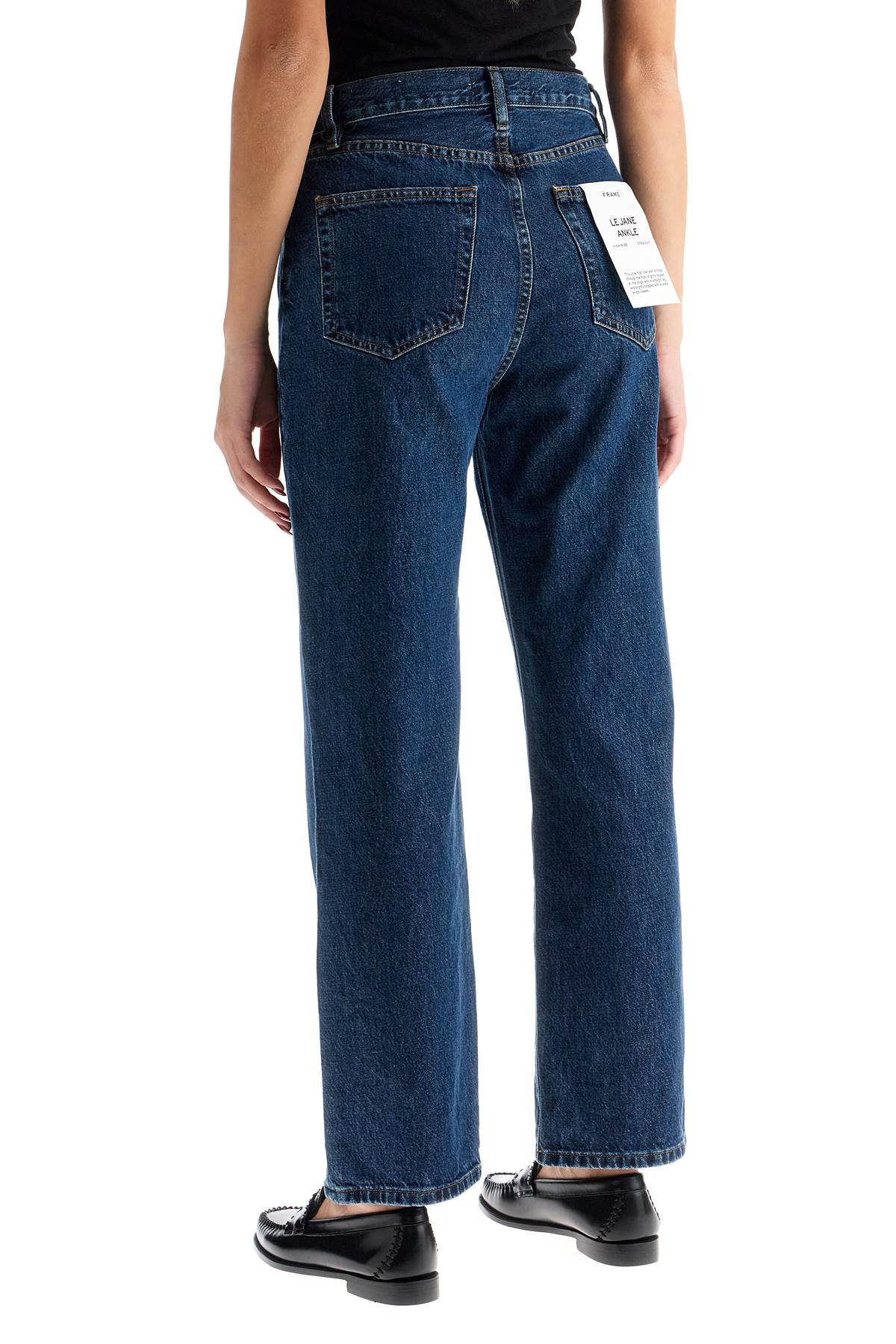 FRAME cropped ankle jeans by le jane